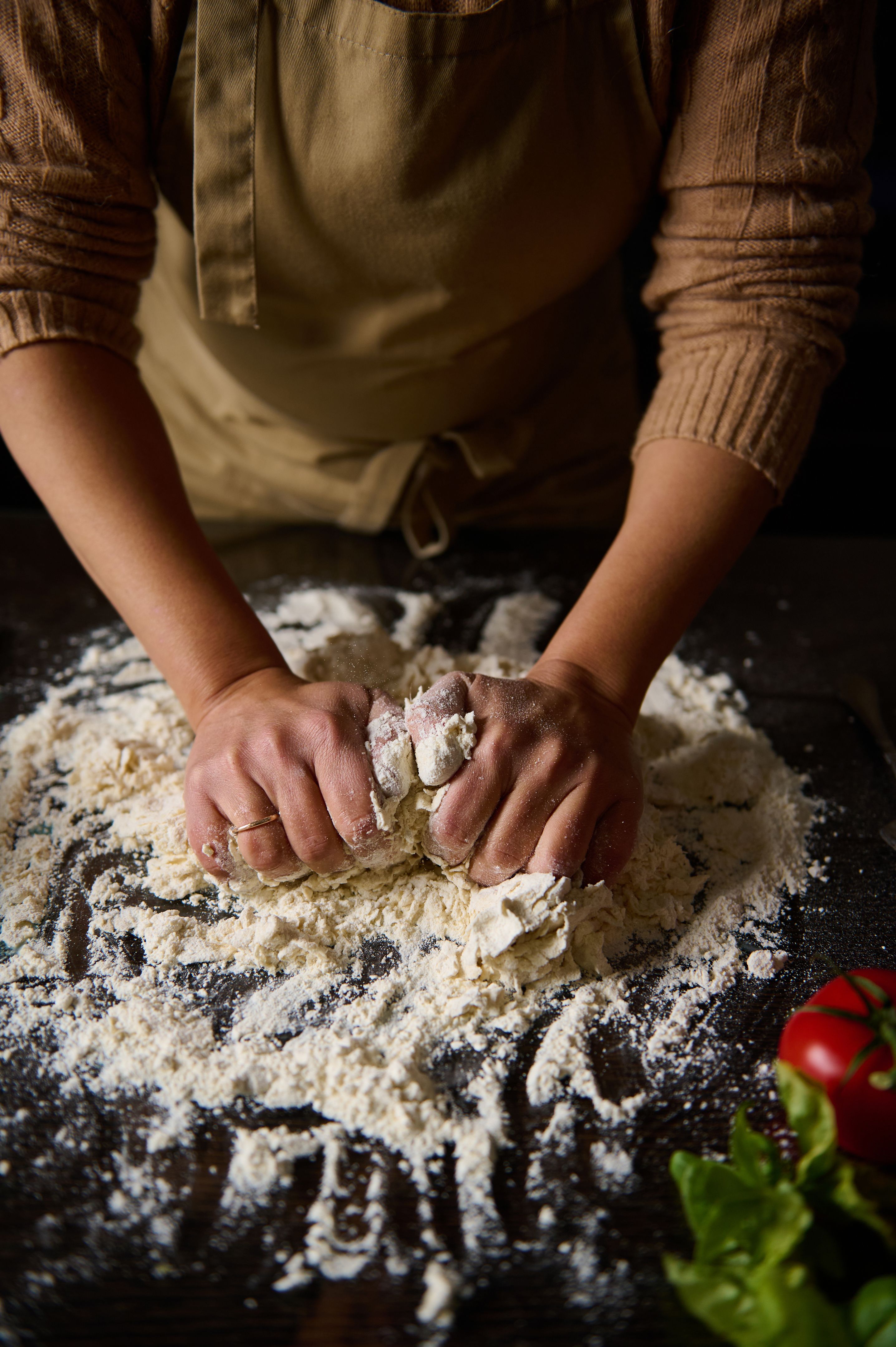 making pasta hands-on
