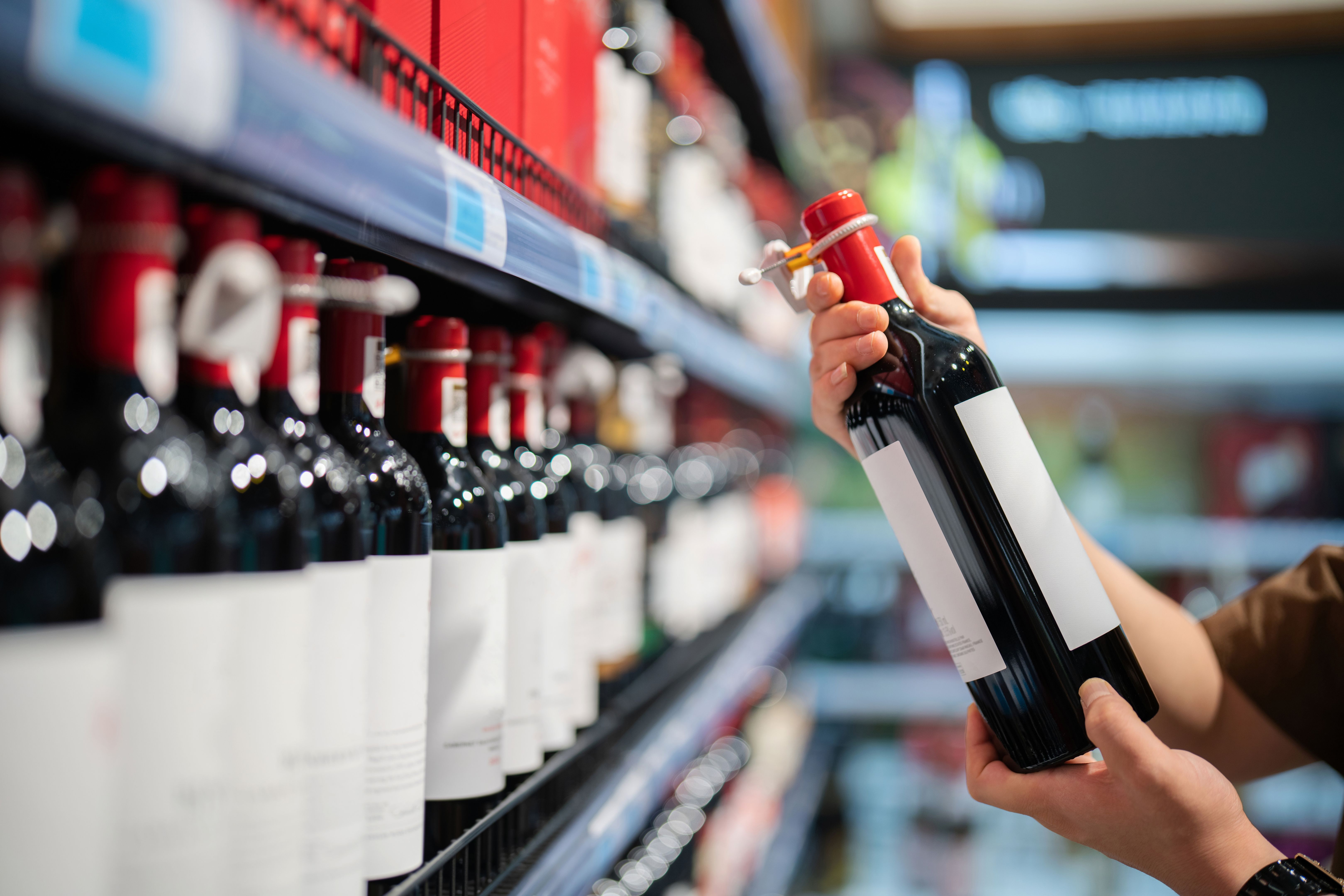 wine bottles purchase