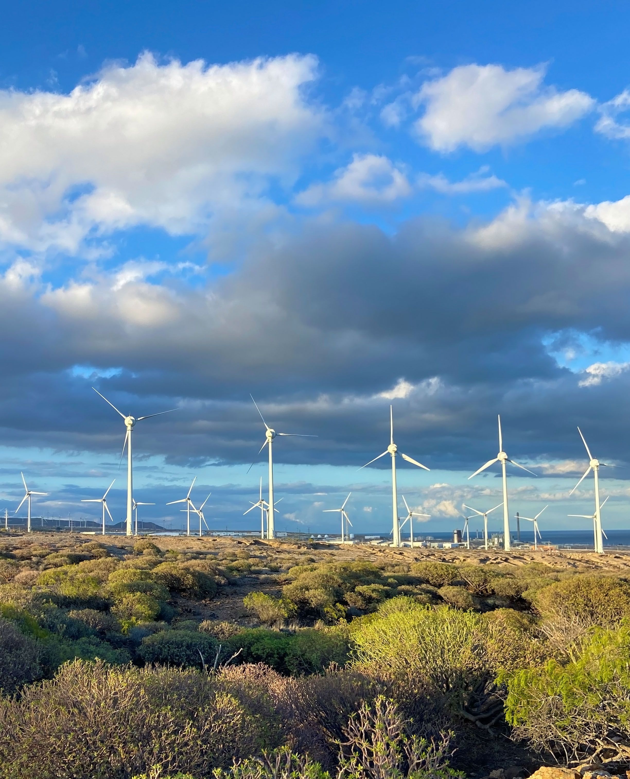 wind turbines tenerife