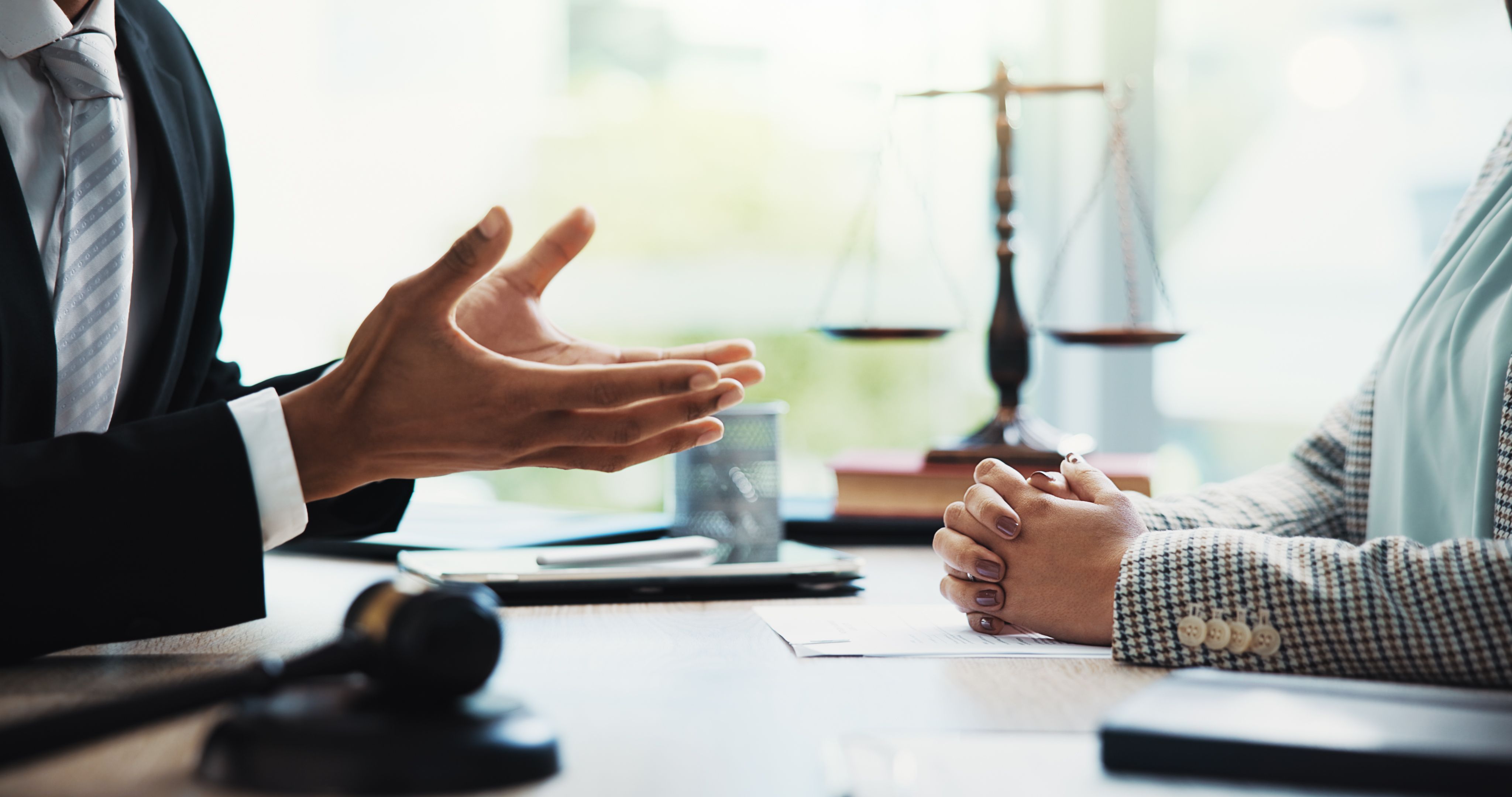 courtroom legal discussion