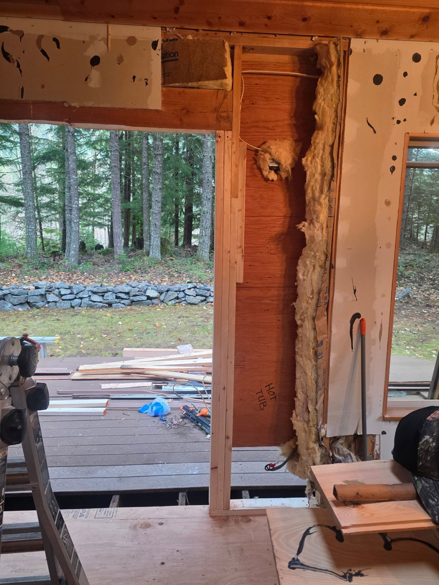 open concept renovation