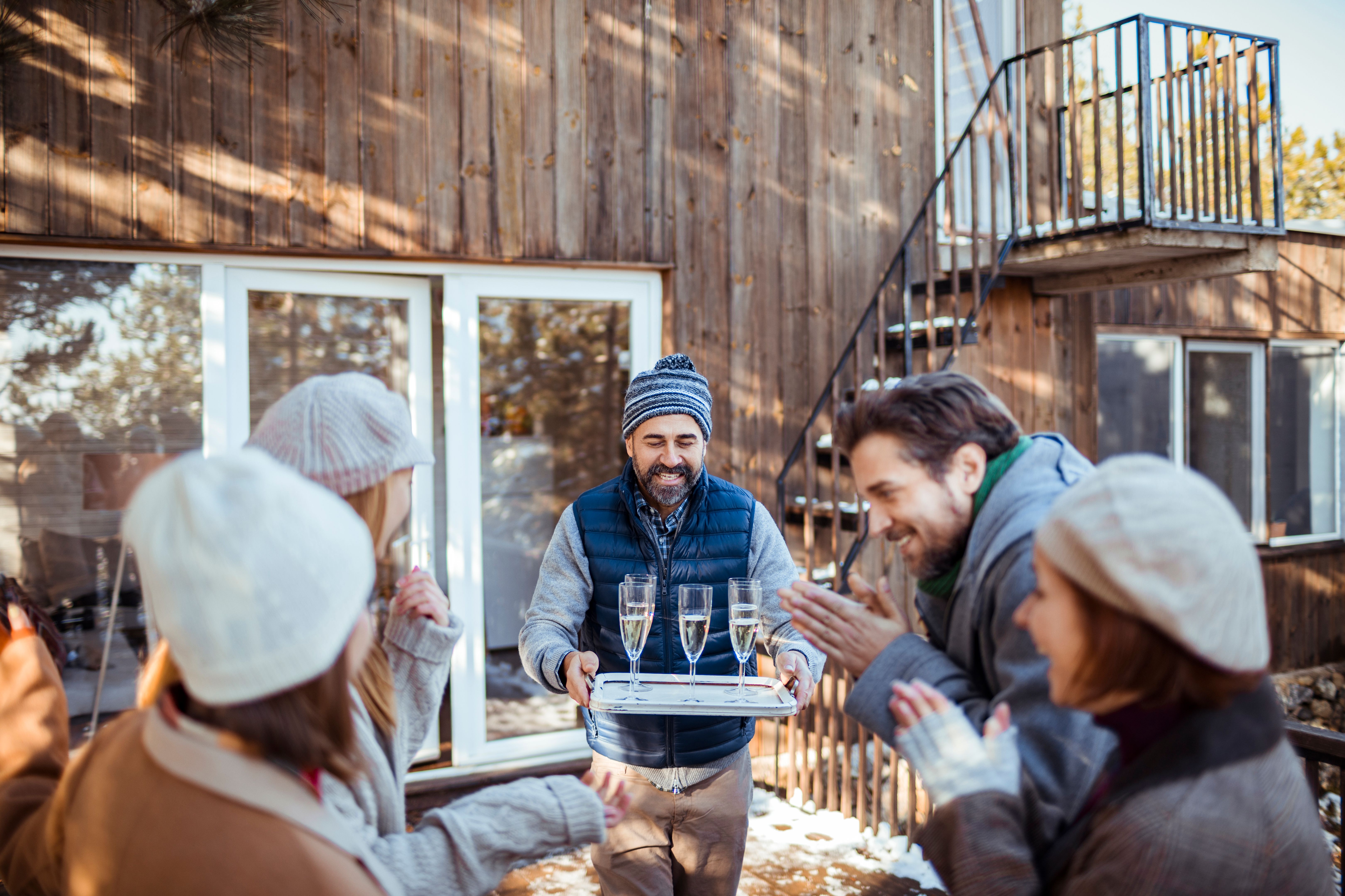 community gathering winter