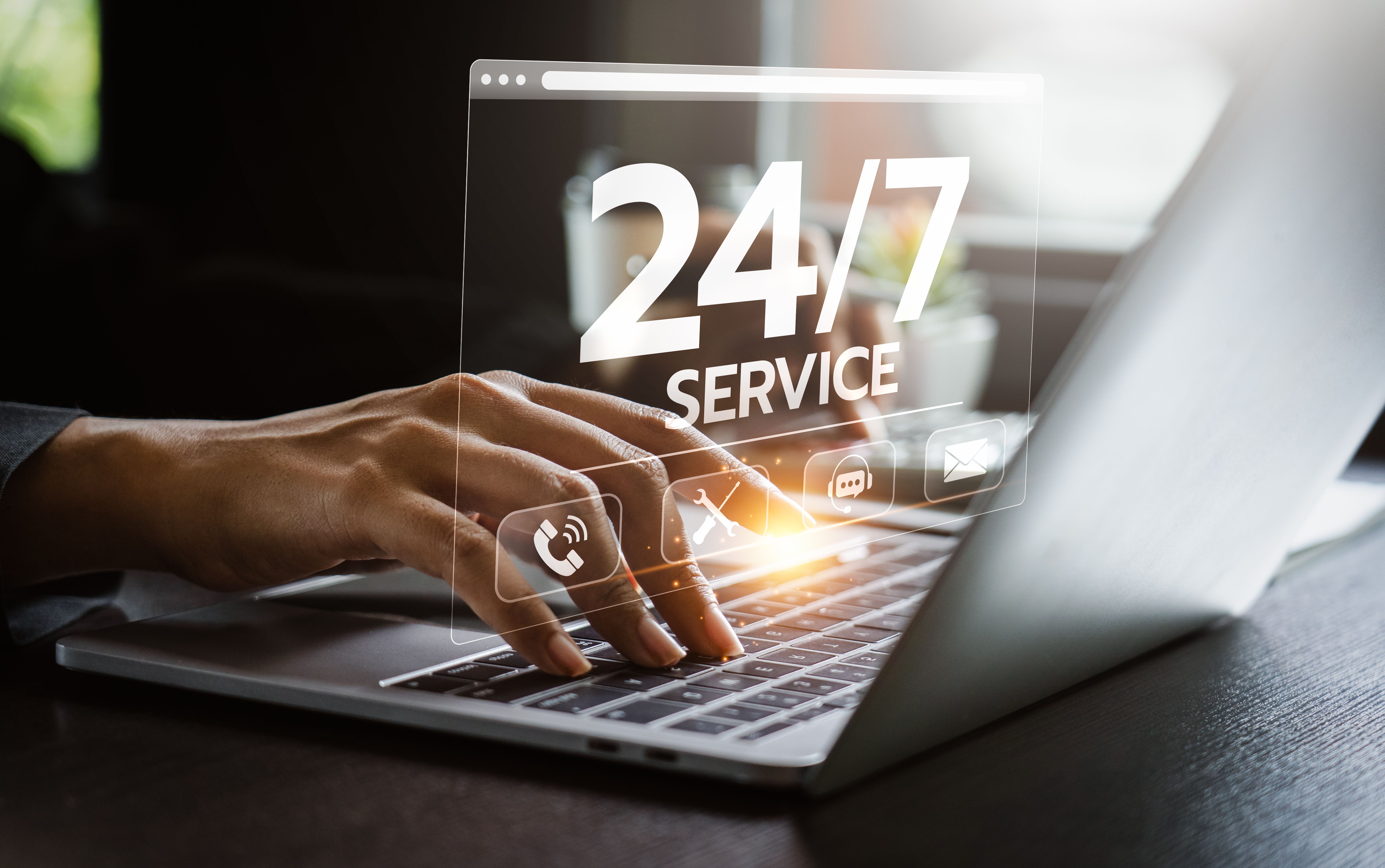 24/7 service