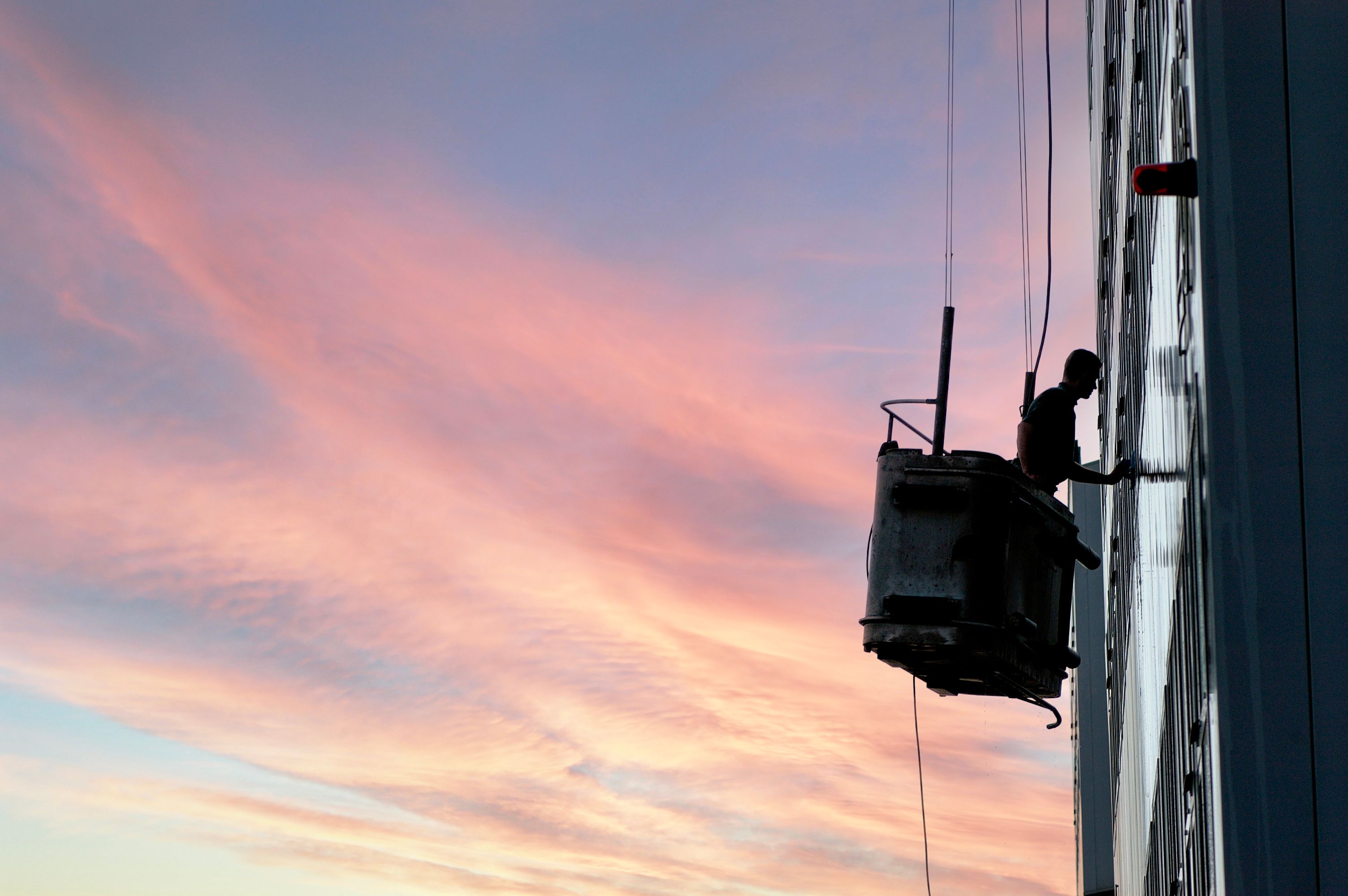 high window cleaning