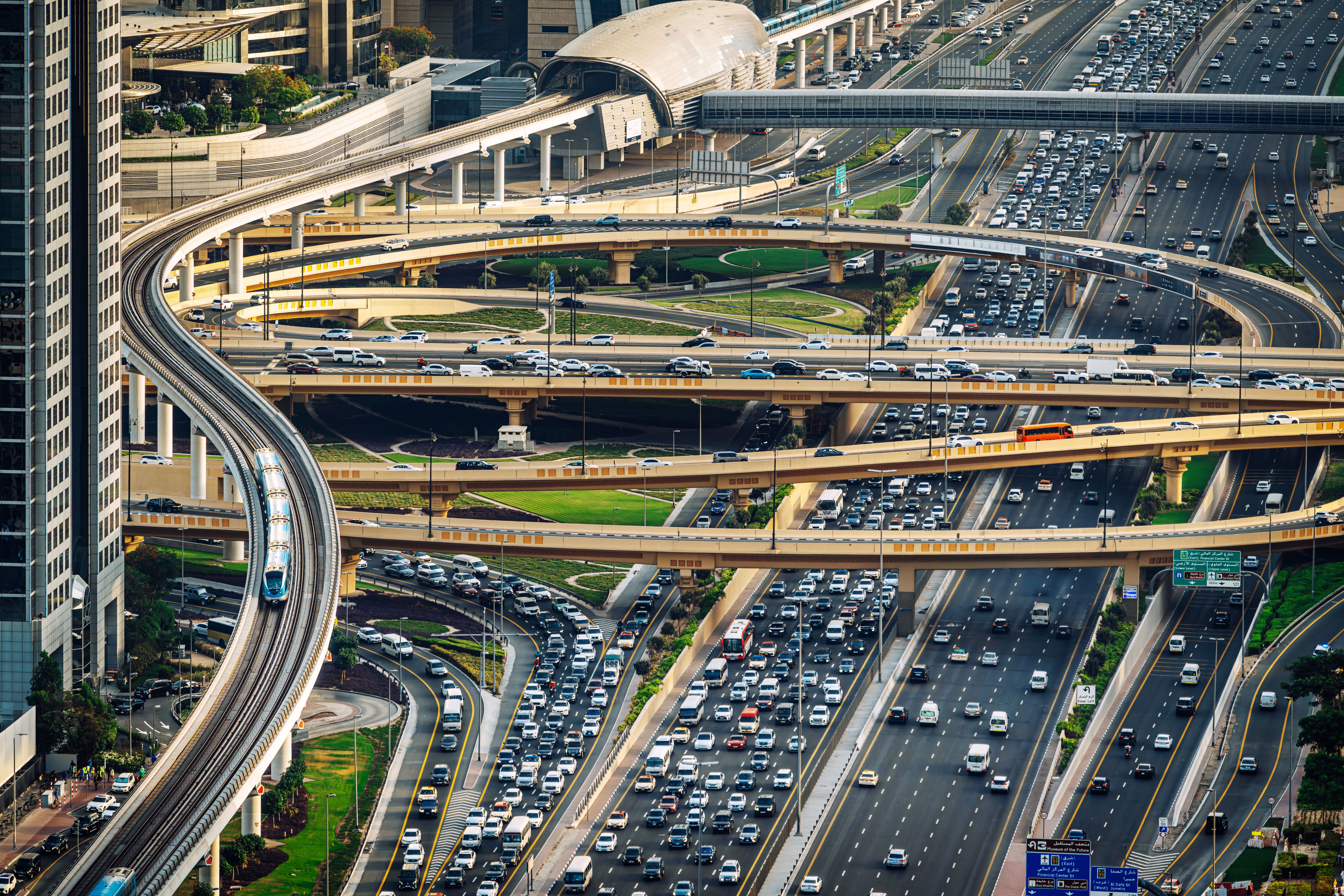 traffic congestion dubai