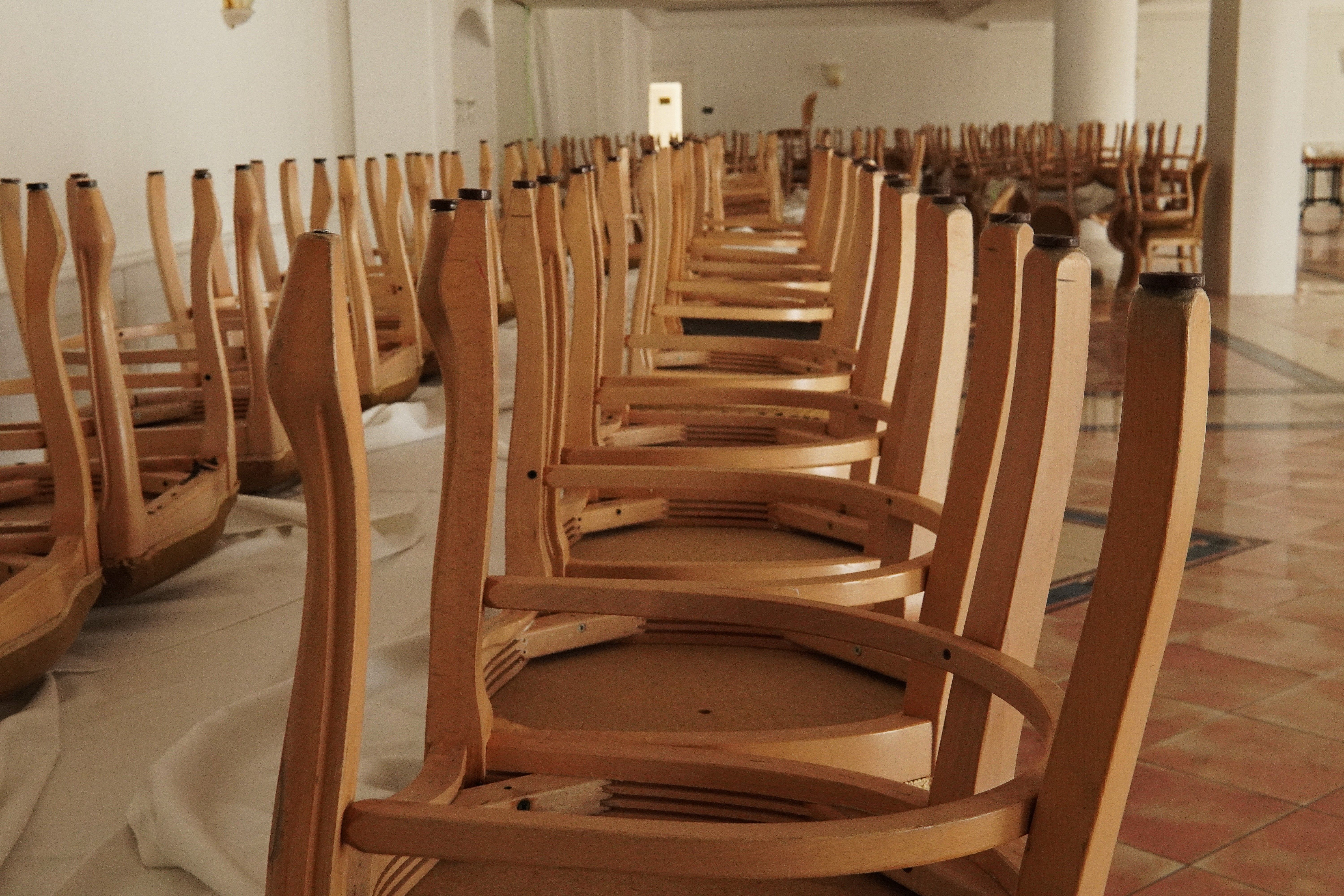 spacious banquet hall