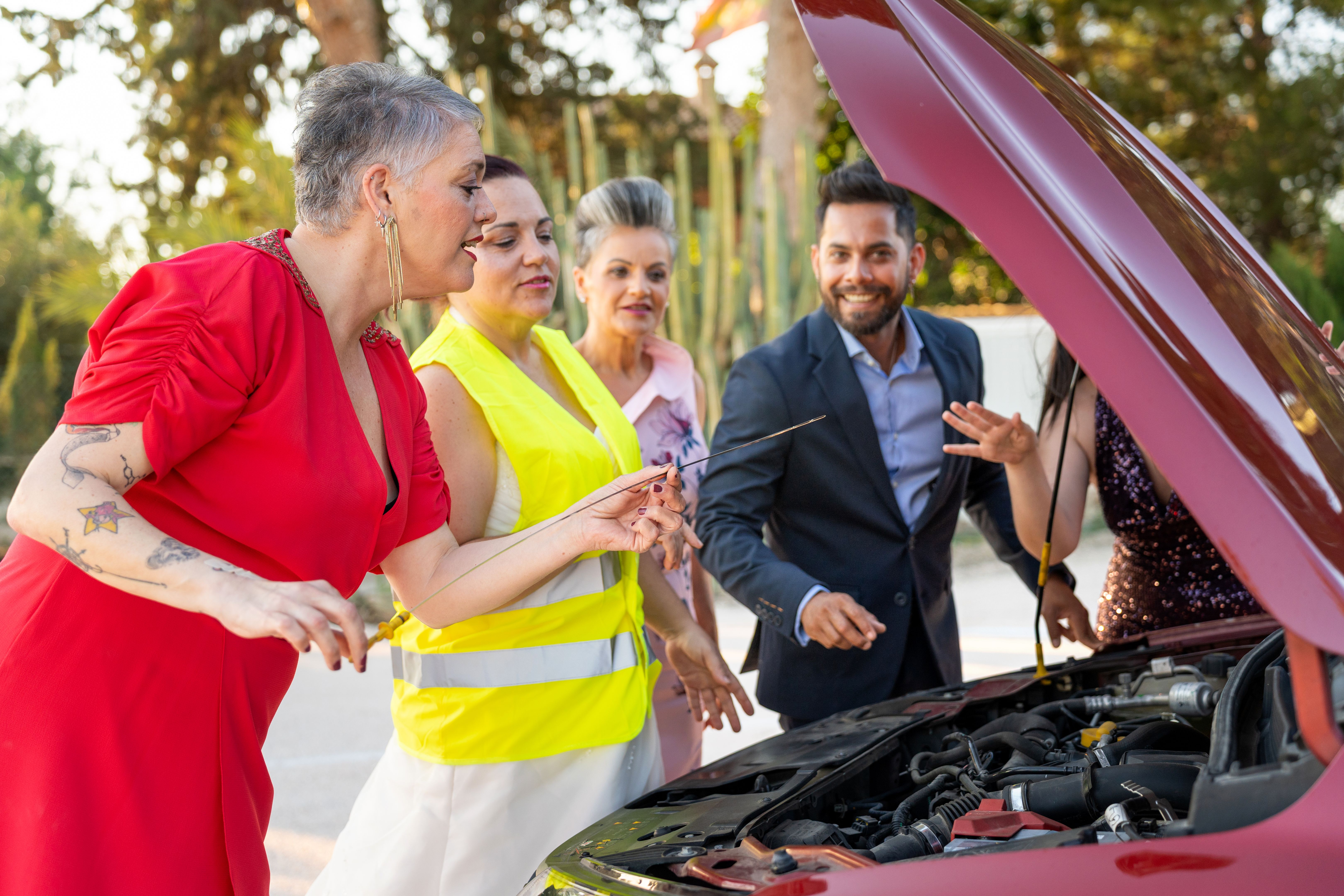 roadside assistance team