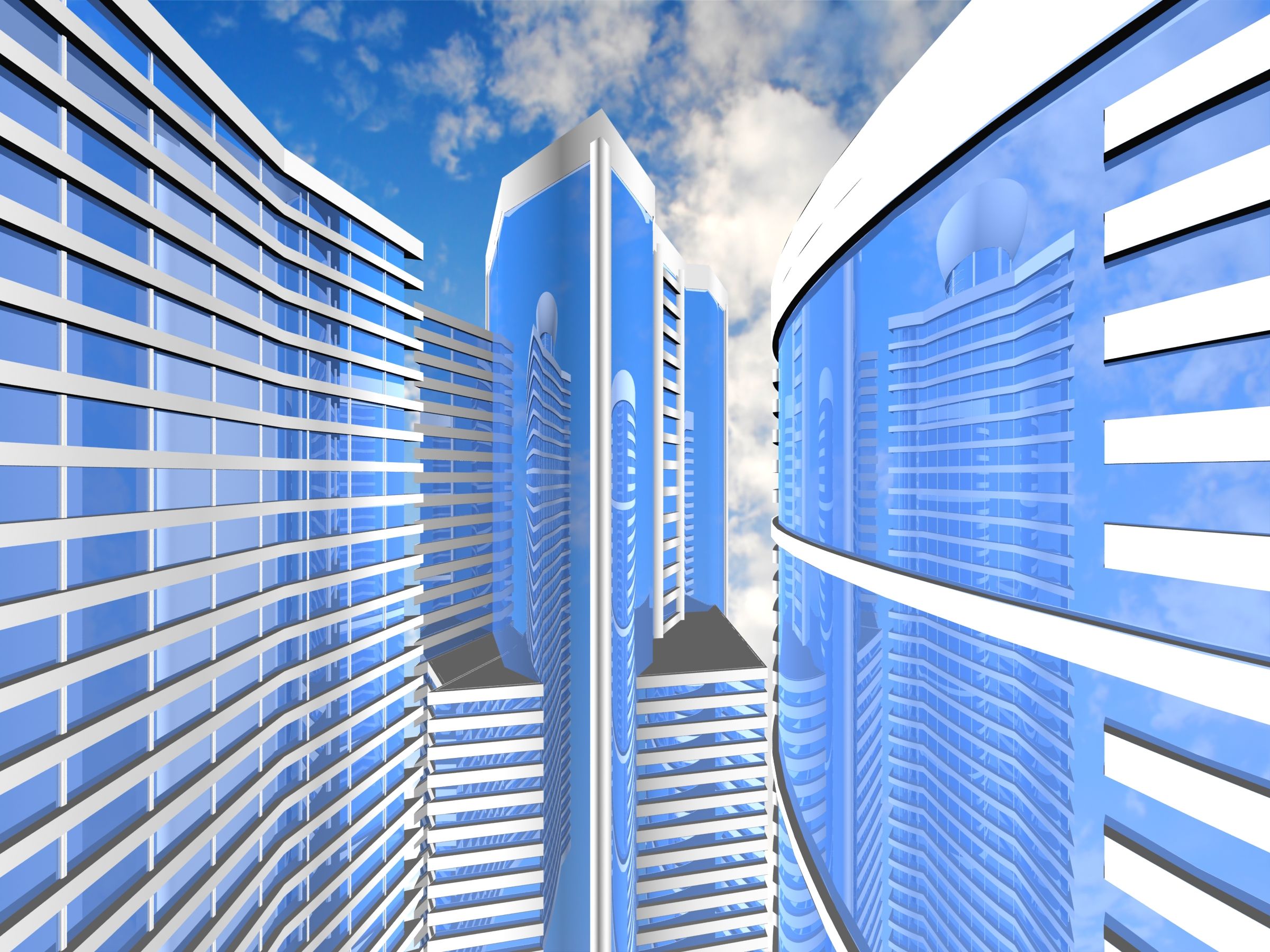 Skyscraper background Skyscraper background