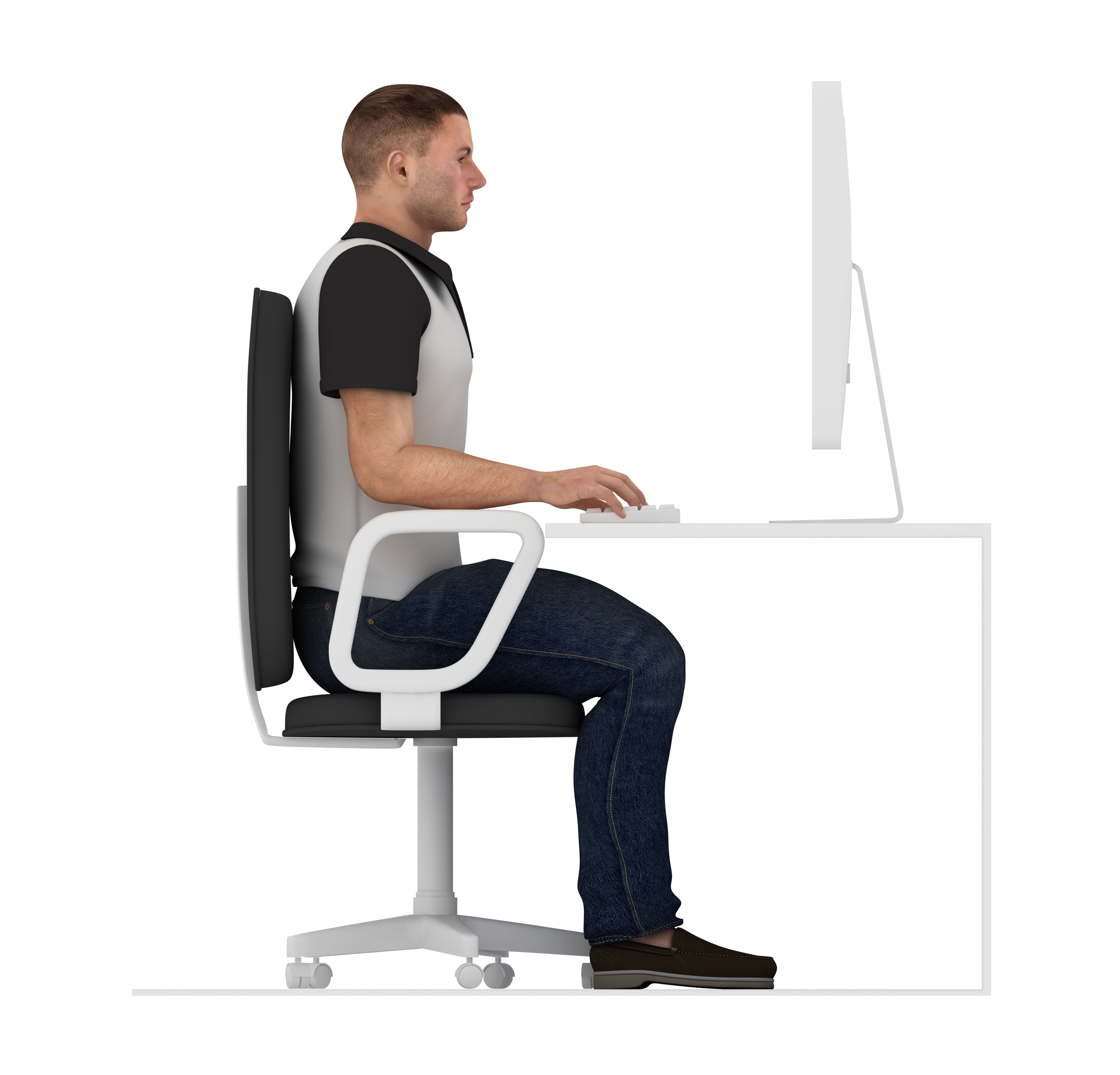 ergonomic office