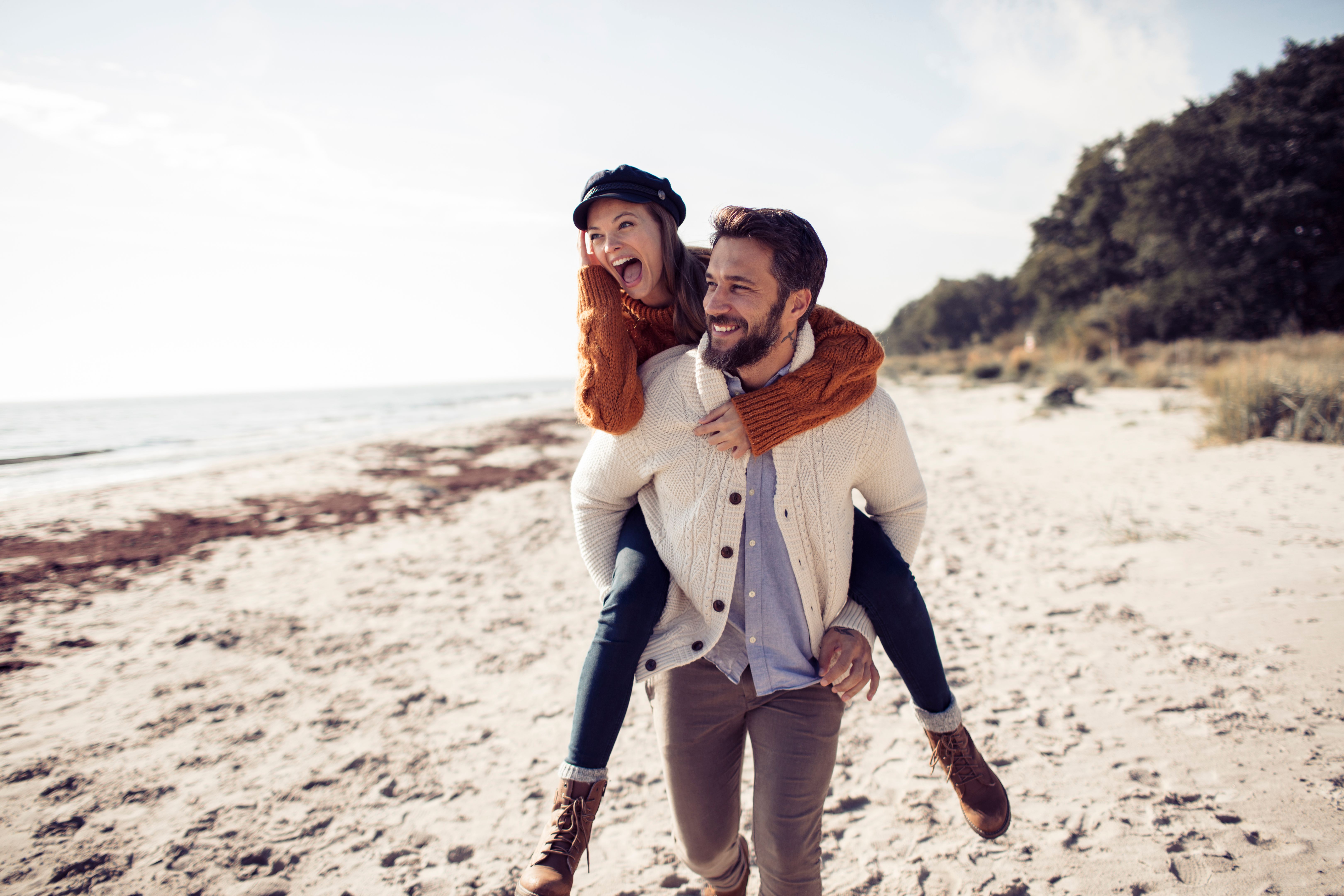 autumn couple