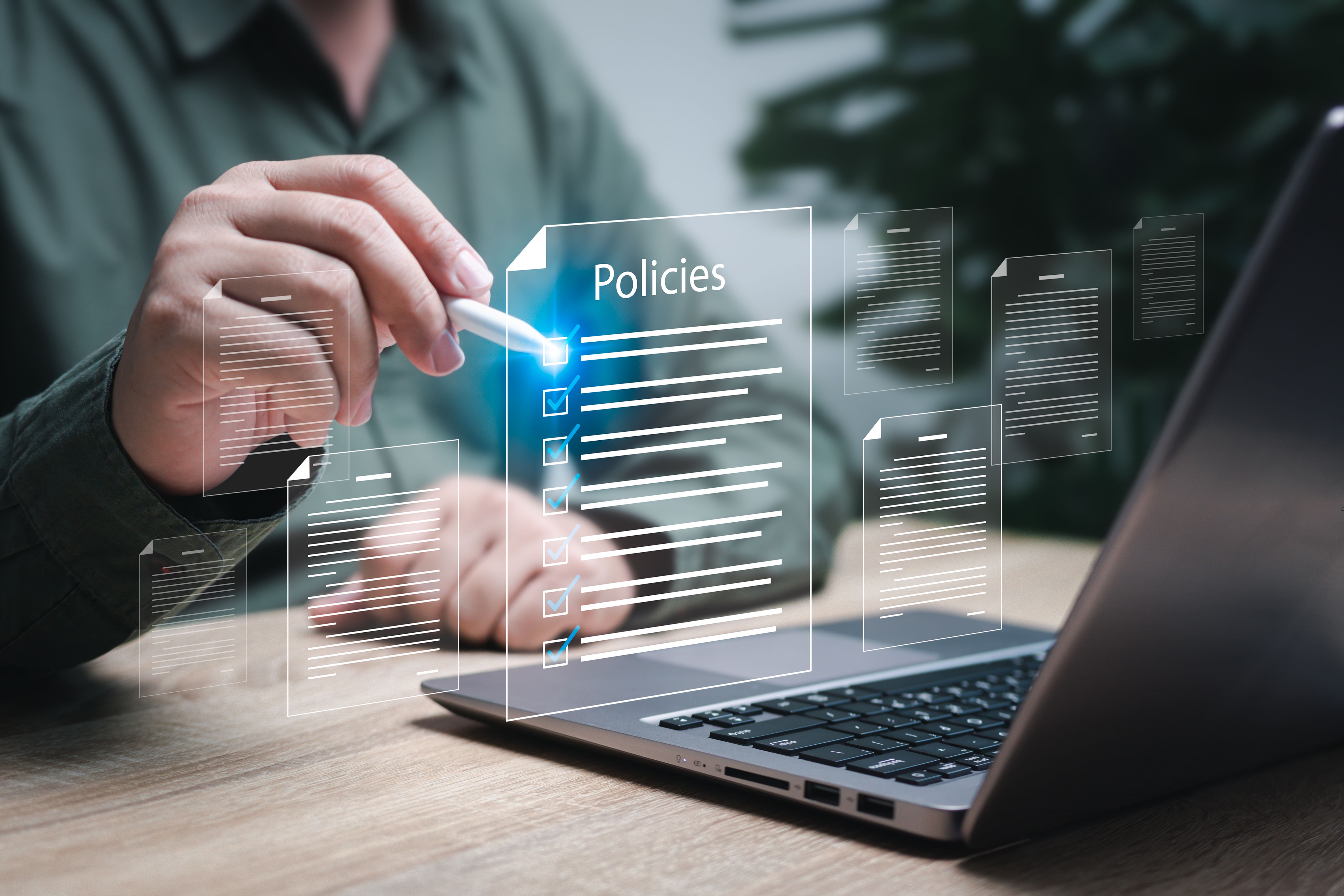 reviewing insurance policy