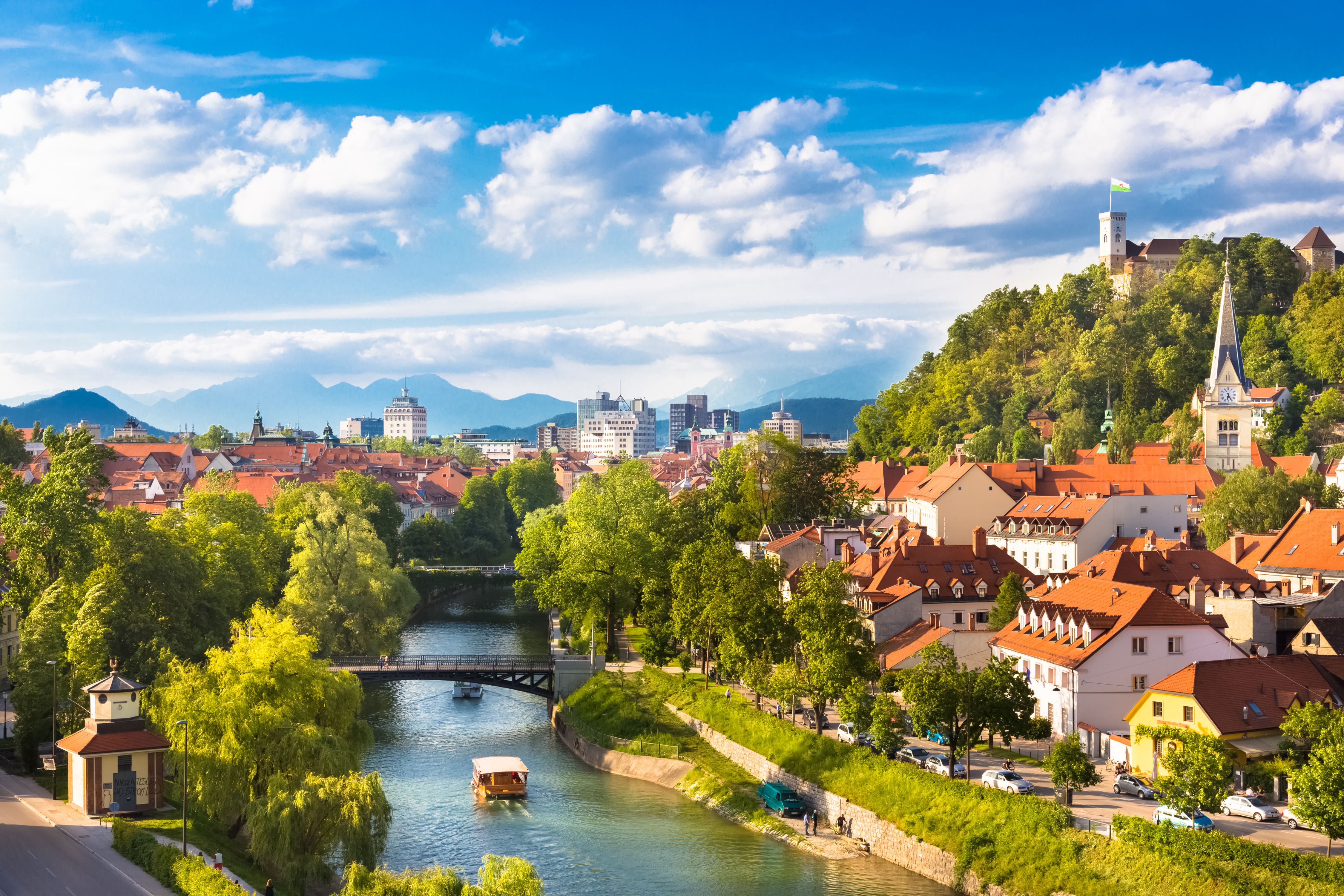 Ljubljana cityscape