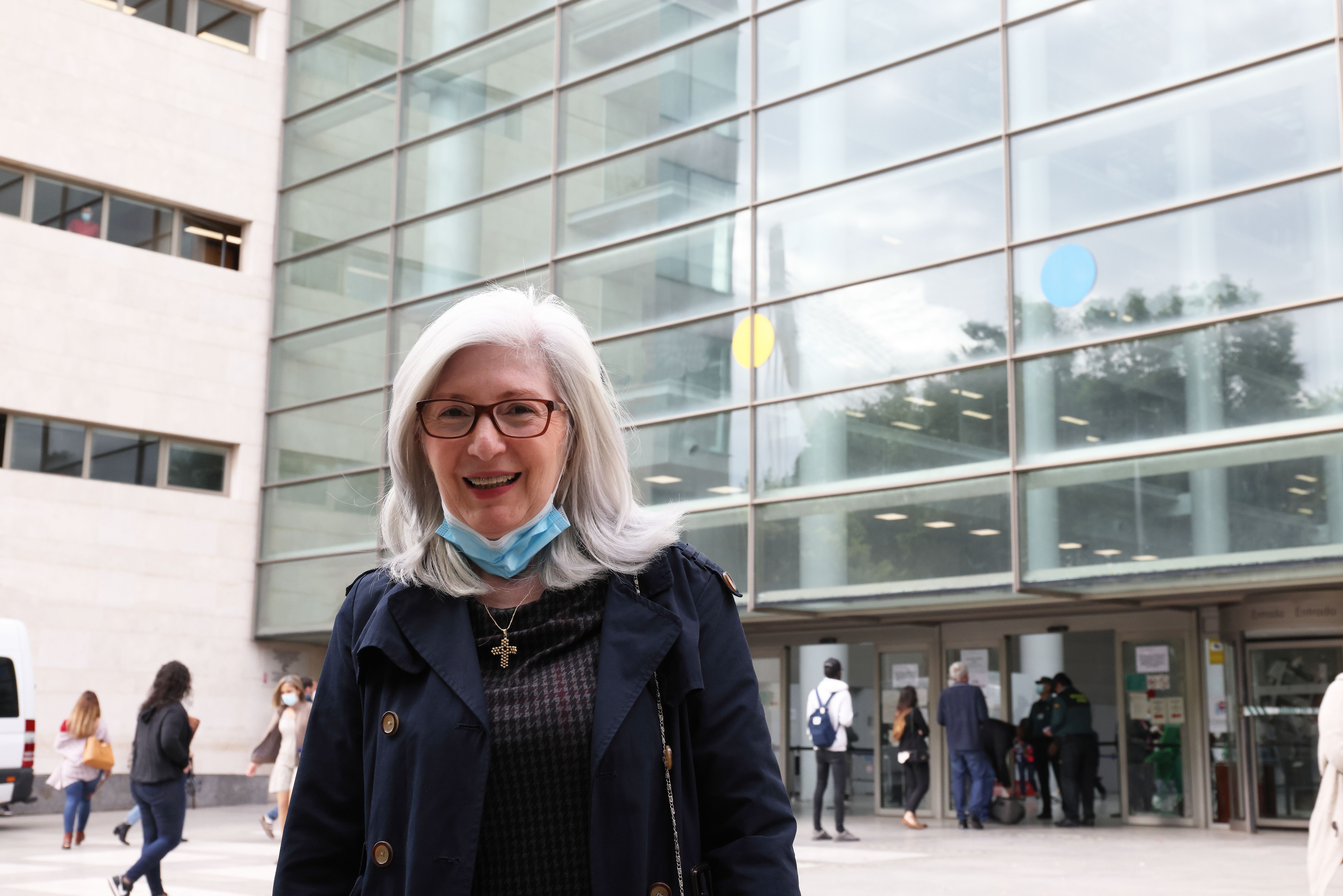 Woman celebrating achievement of target Woman celebrating achievement of target