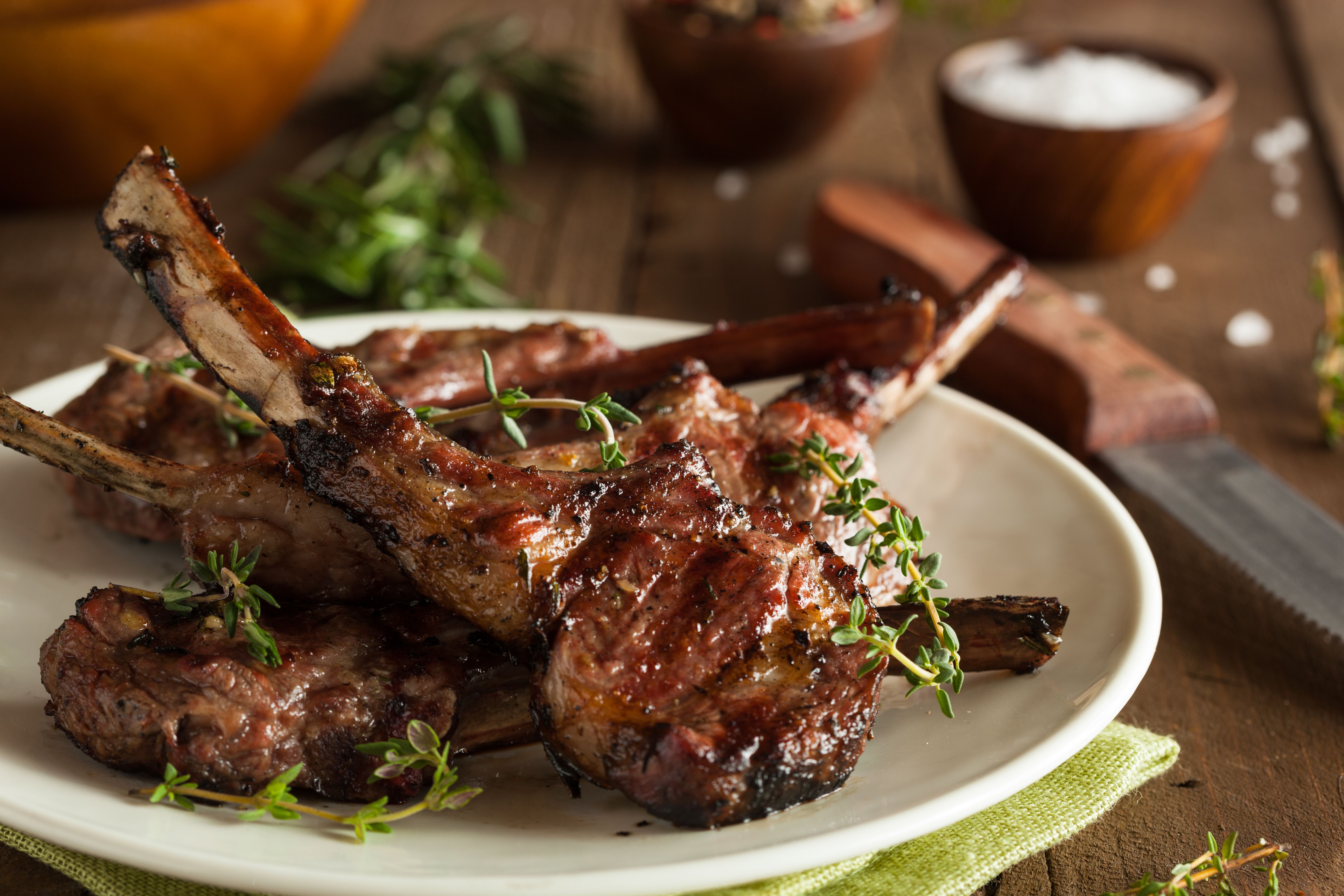 grilled lamb