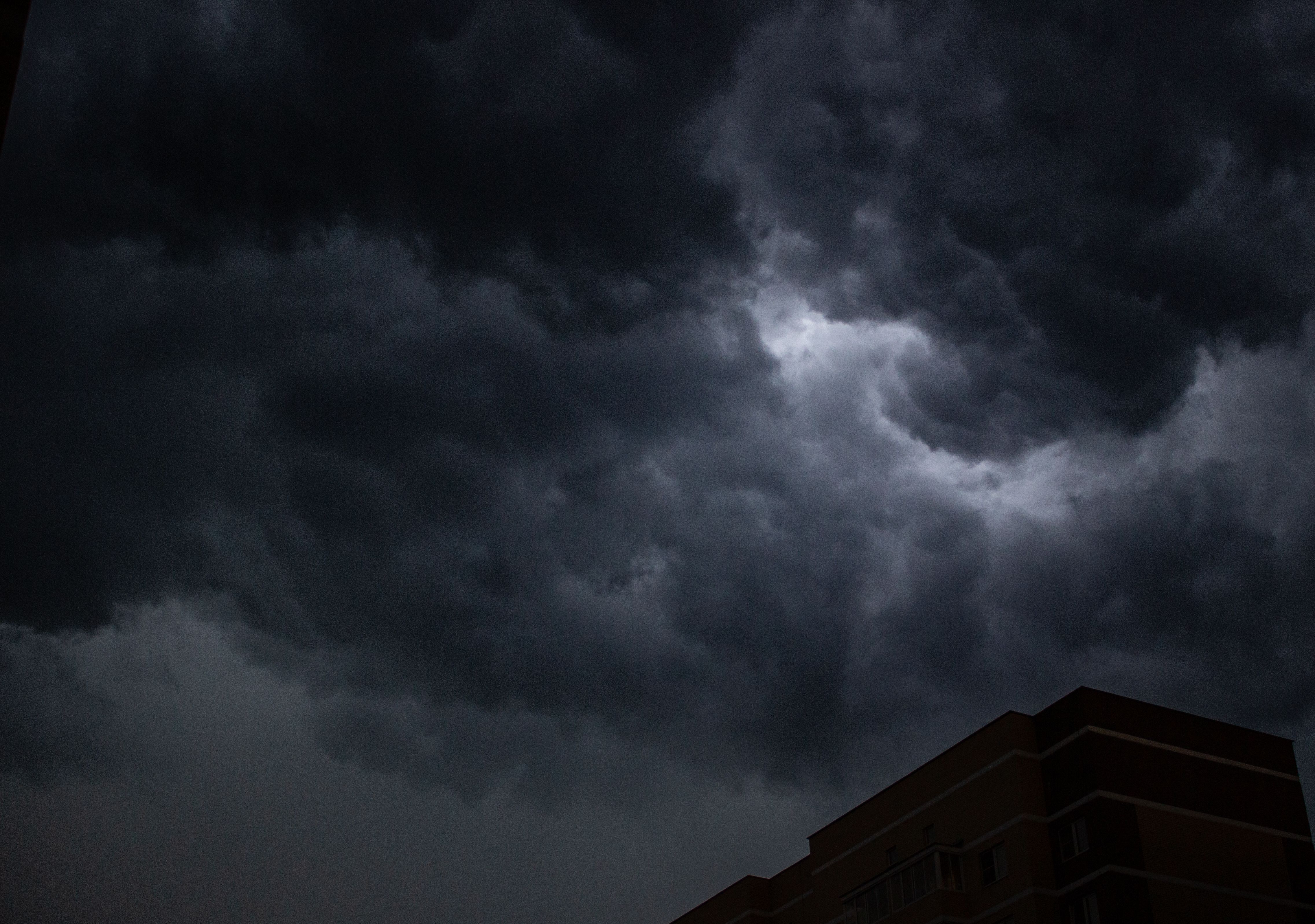 storm clouds