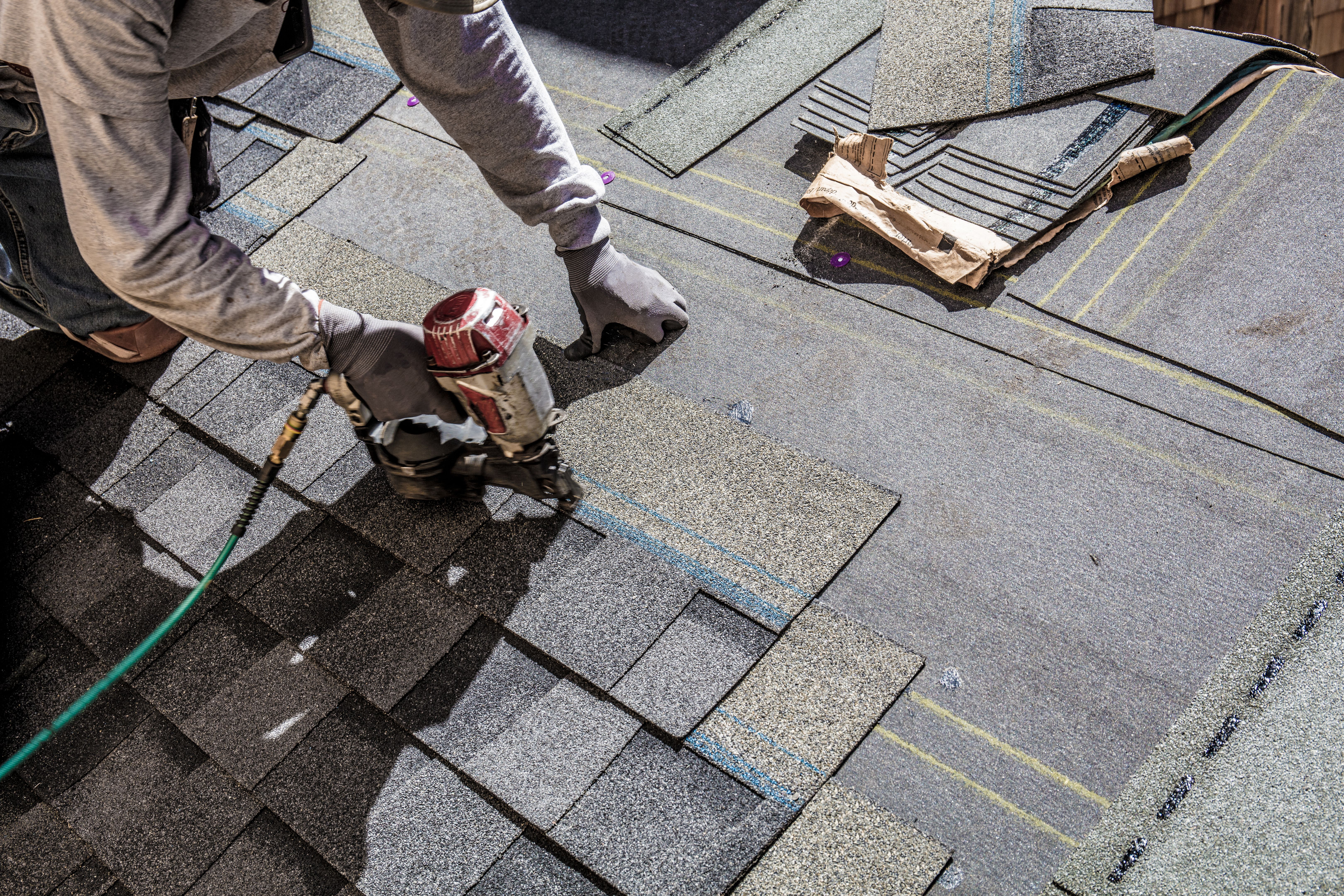 roof installation process