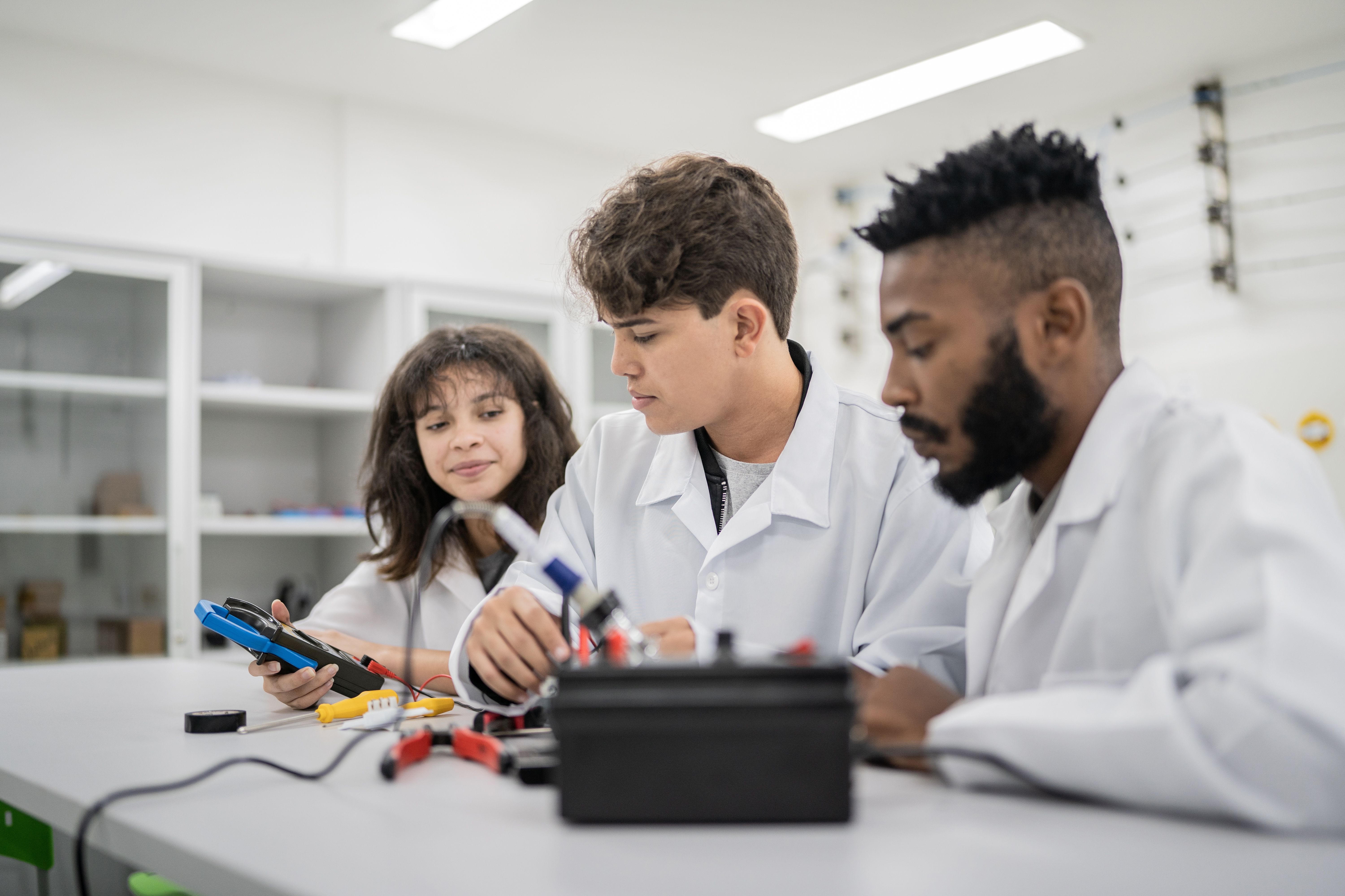 students science class