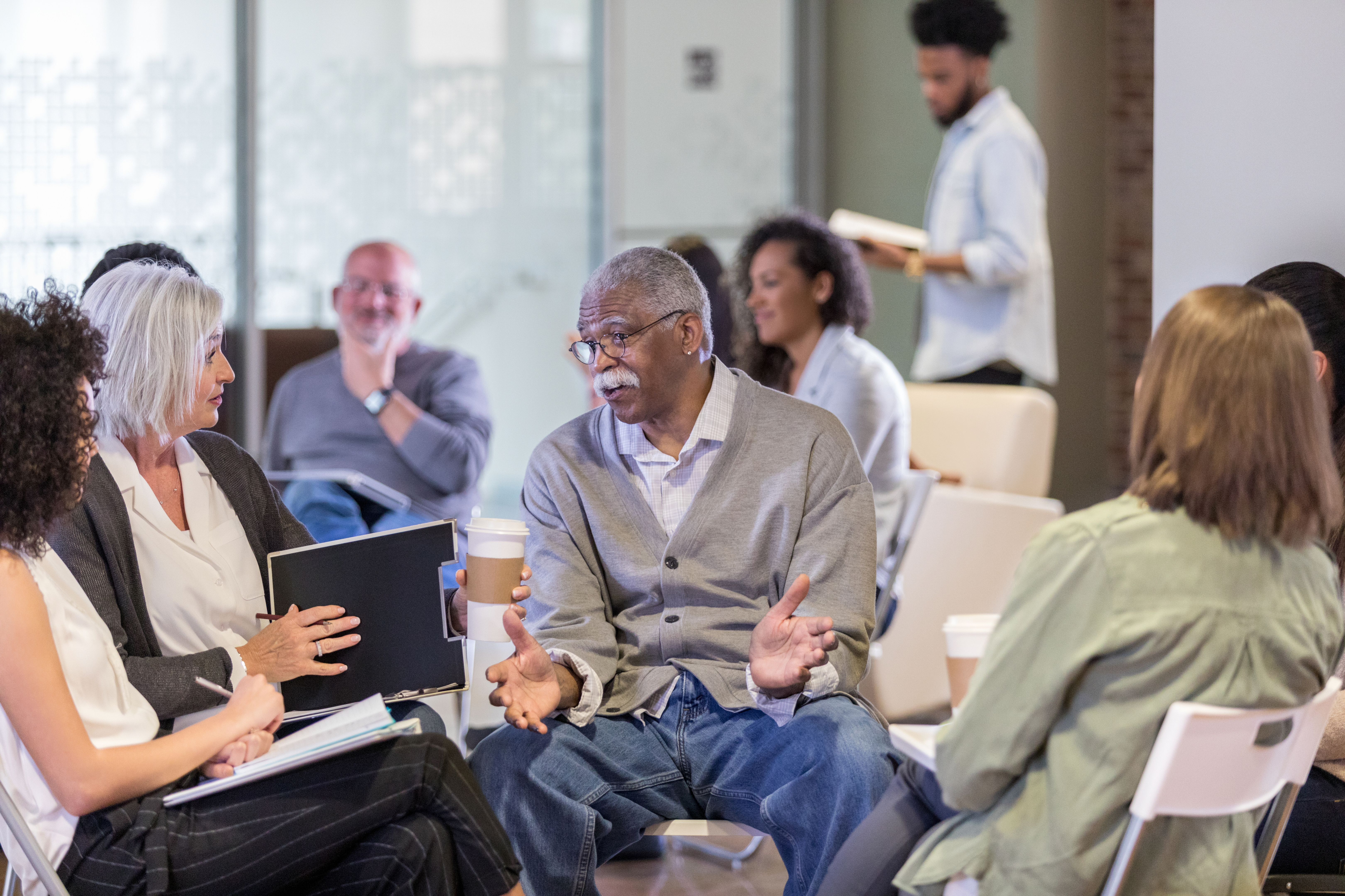 group therapy session