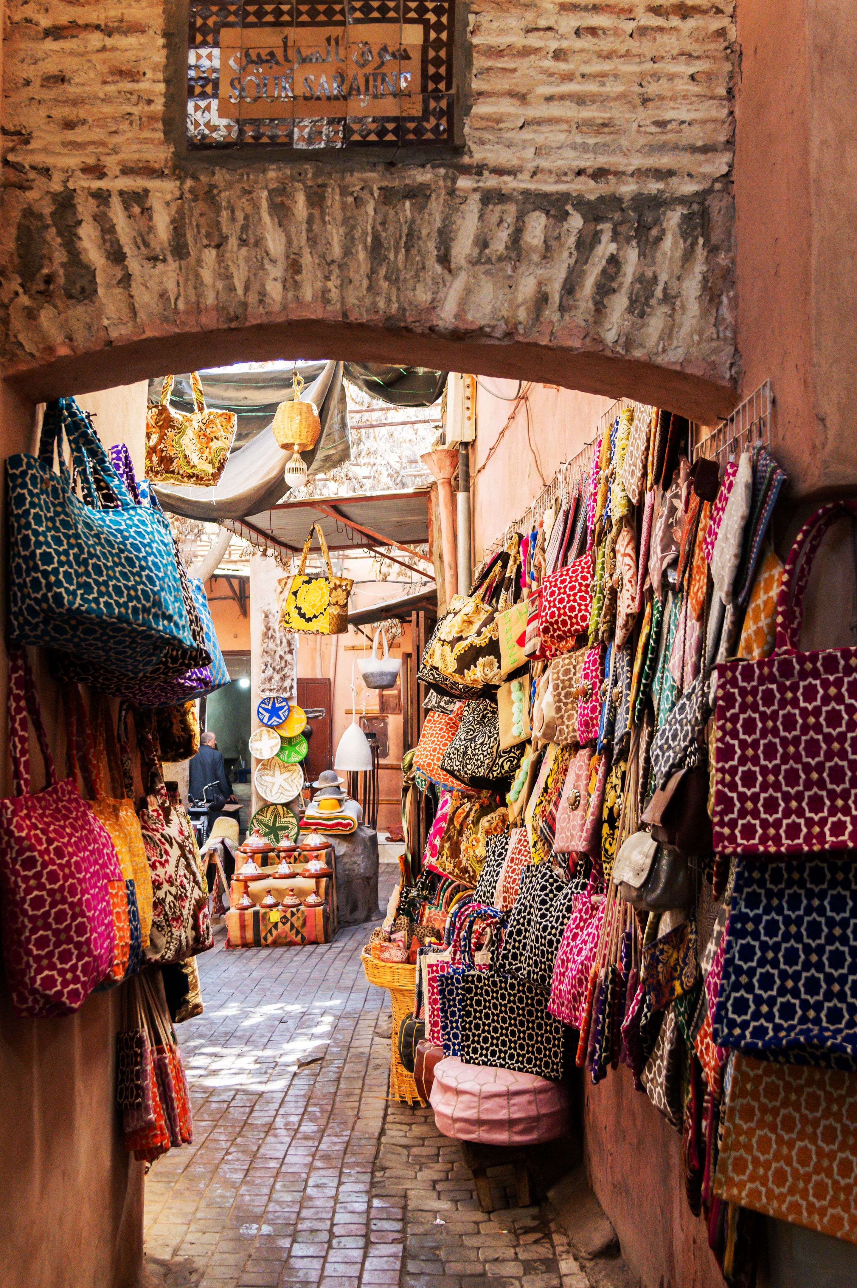 marrakech souk