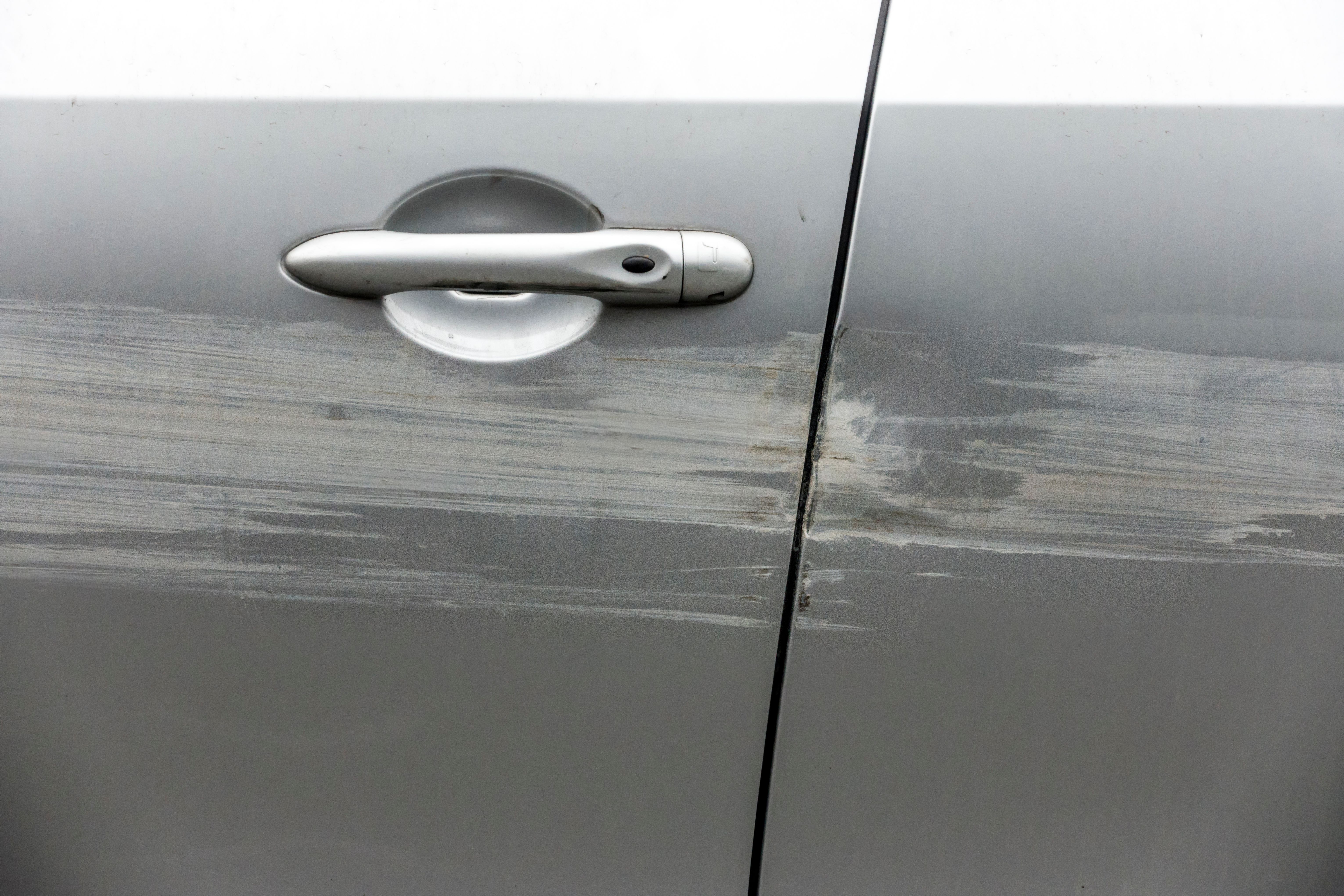 car paint scratch
