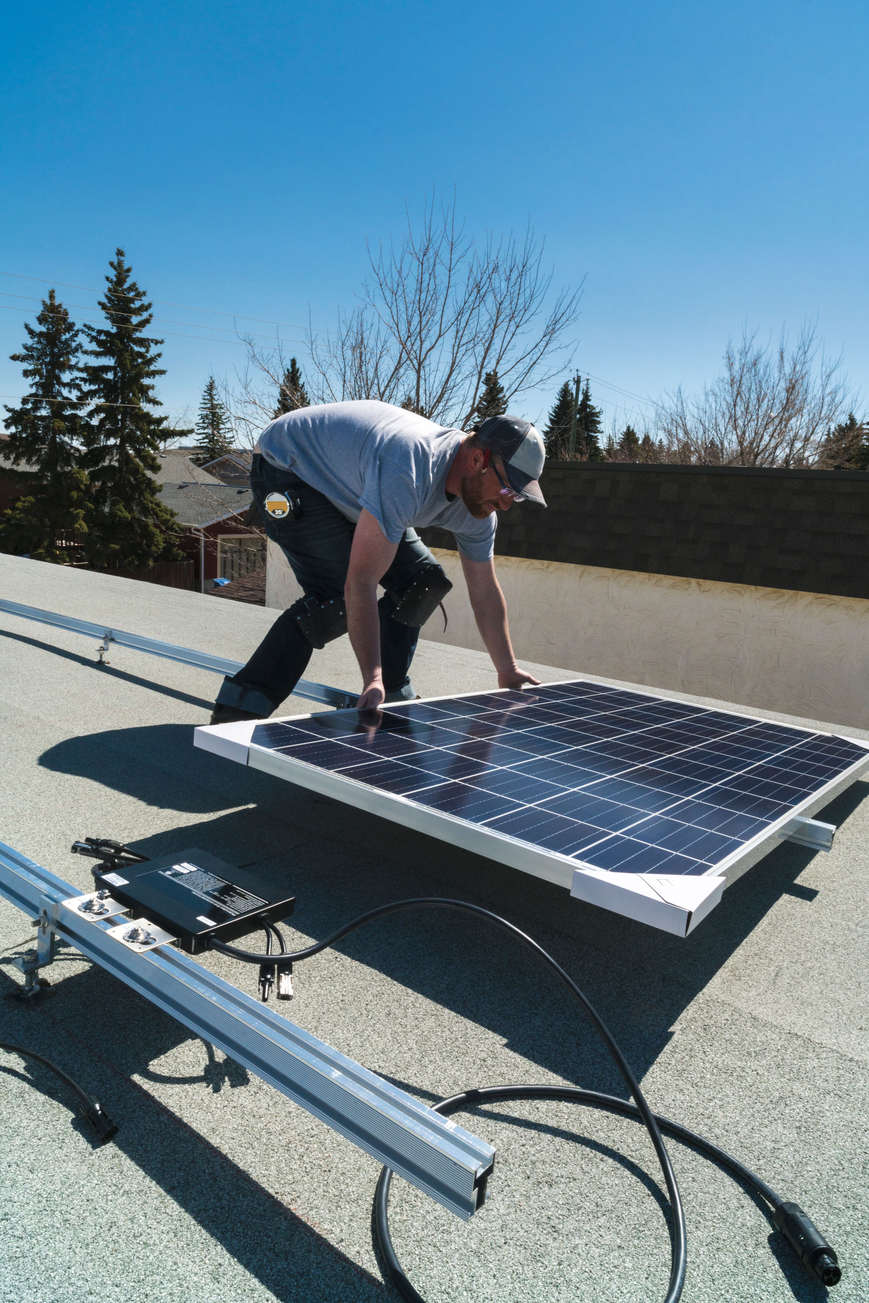 solar panel positioning