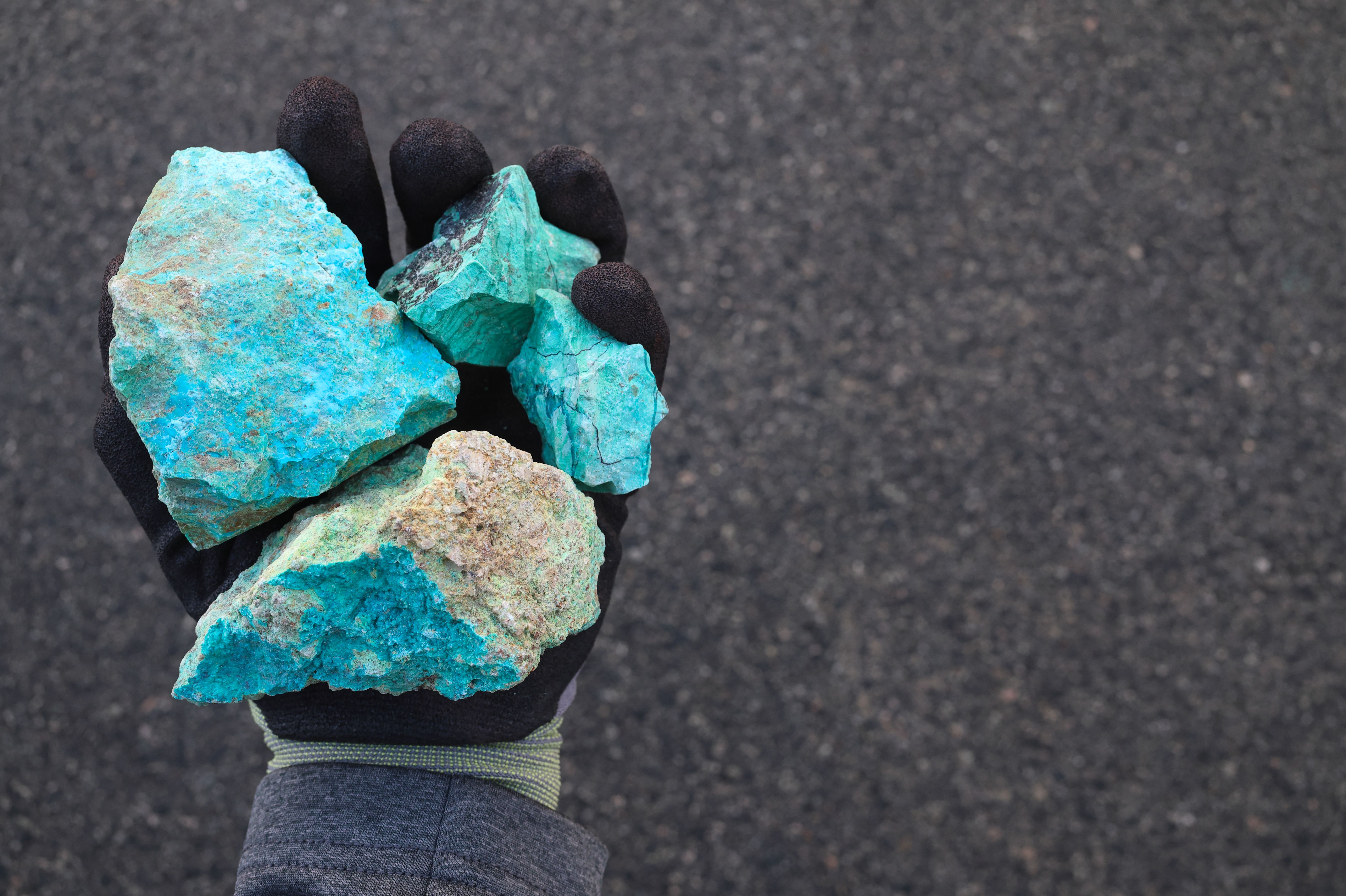 GIS mapping mineral exploration