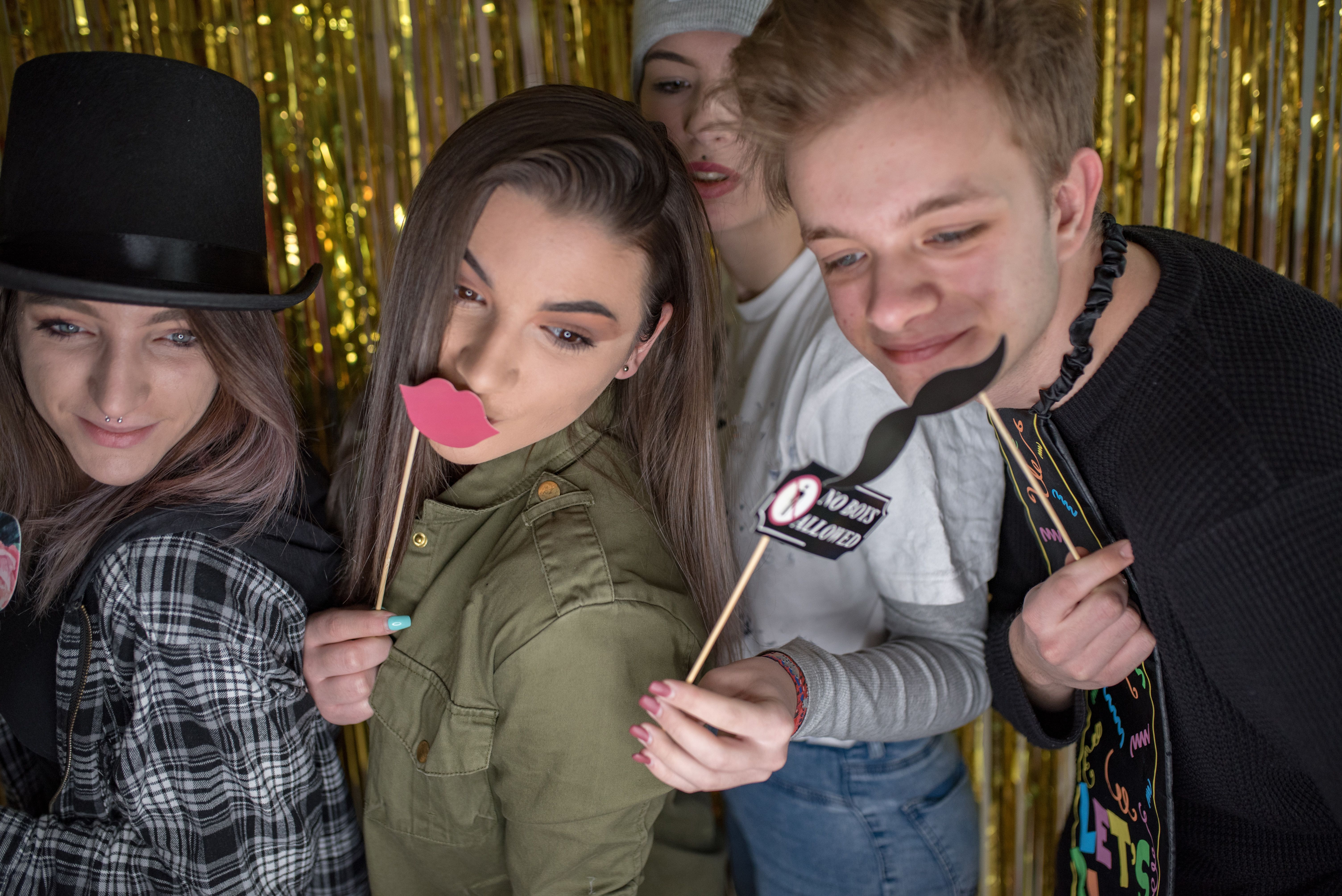 interactive photo booth