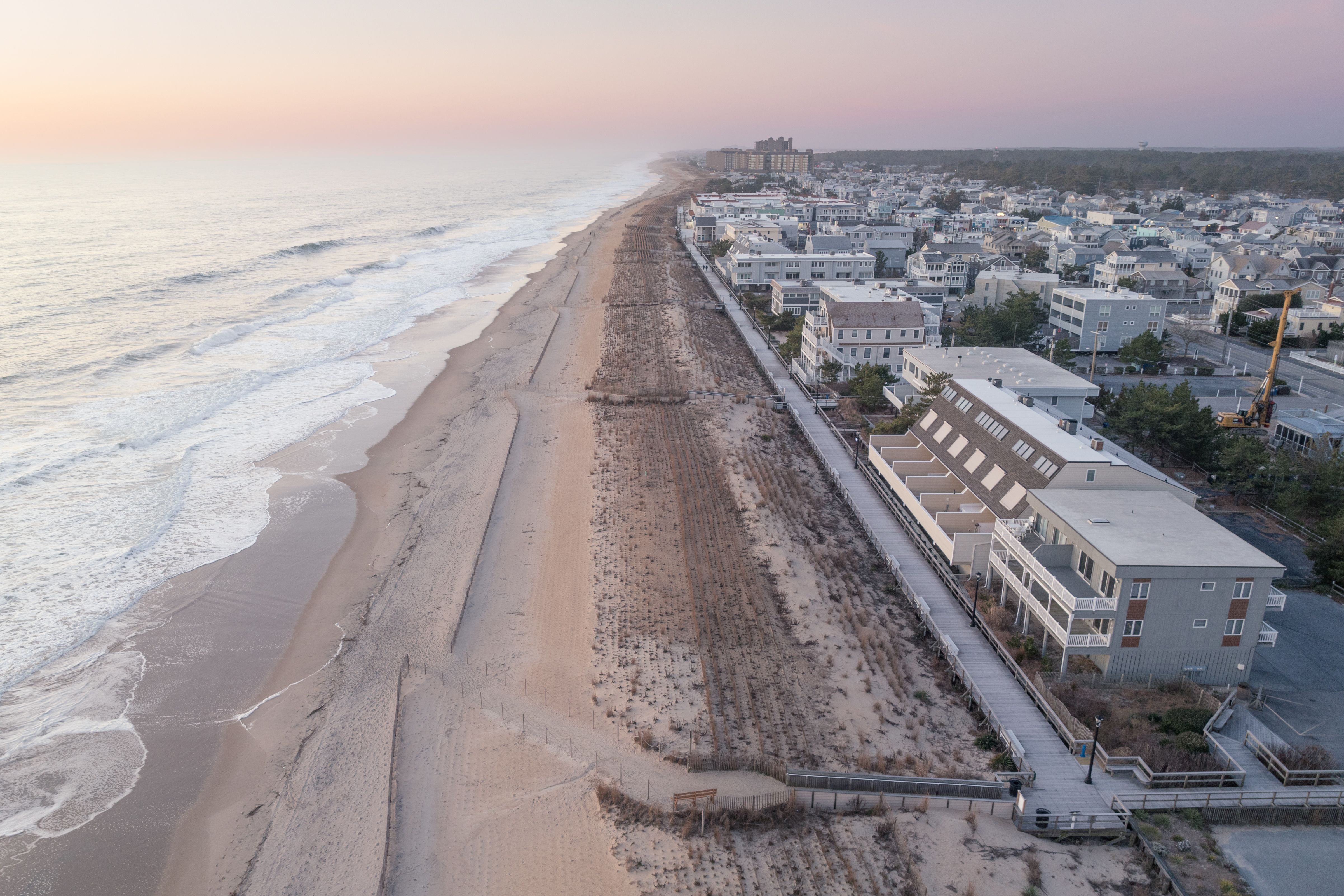 Bethany Beach aerial view
