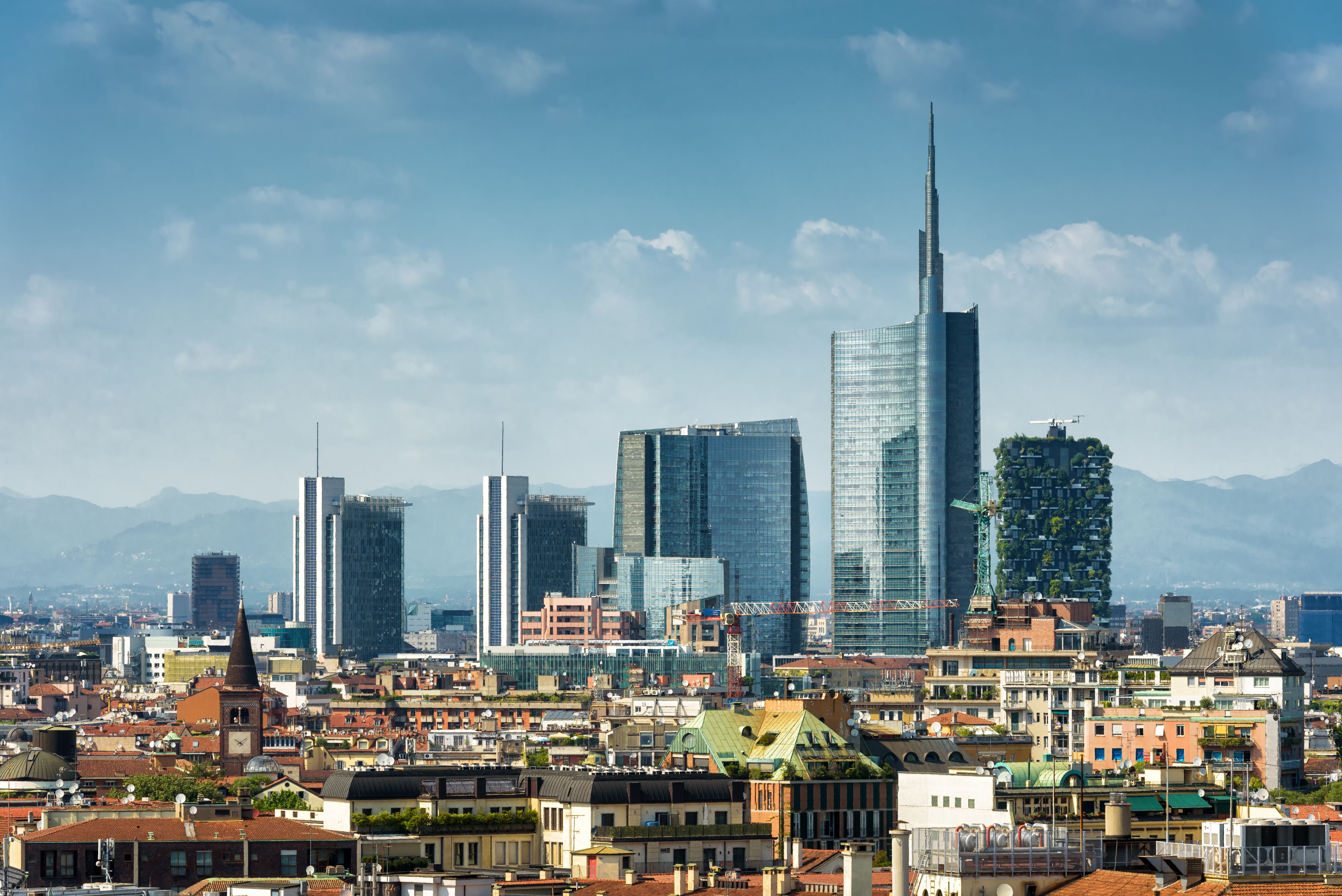milan cityscape