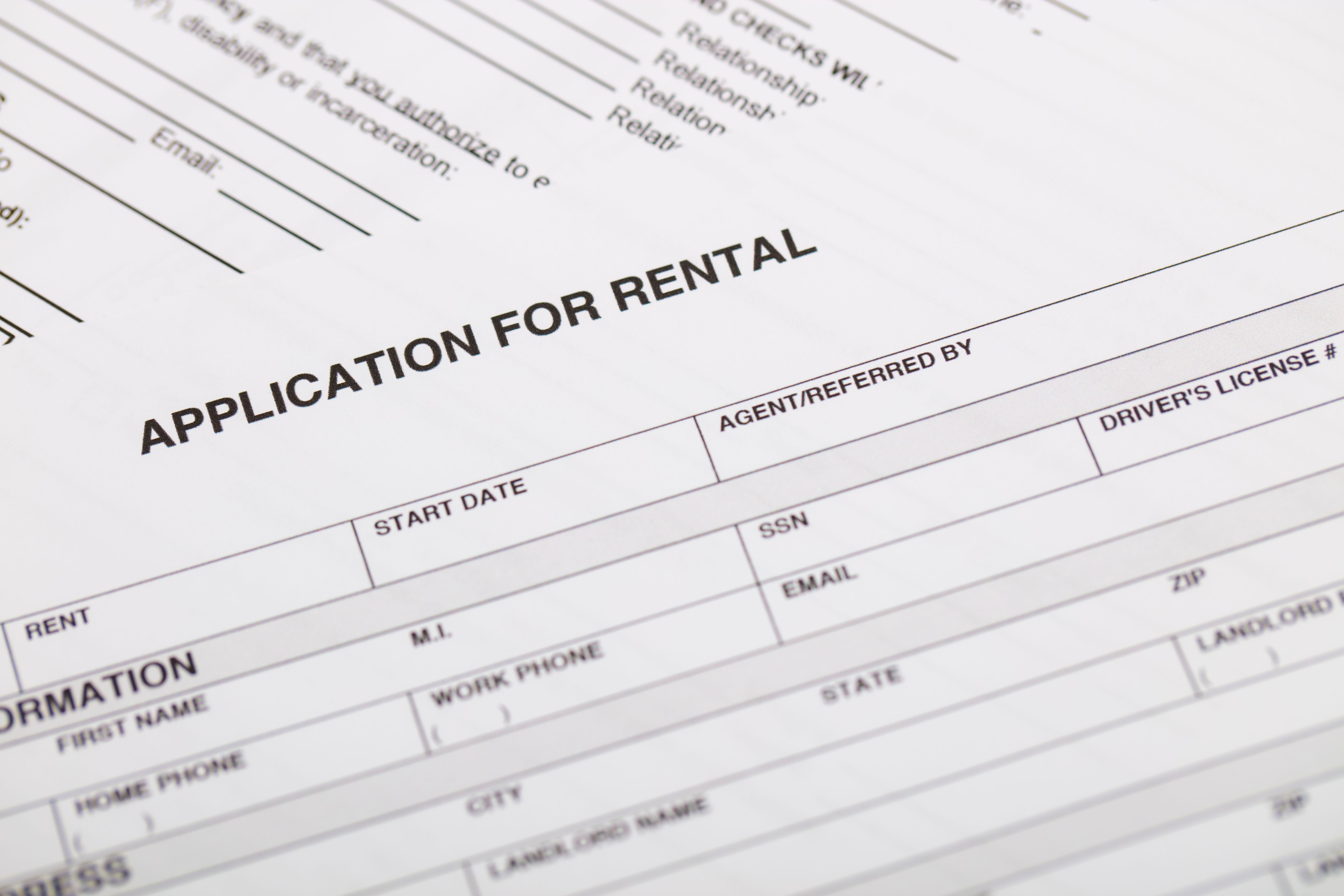 rental application process