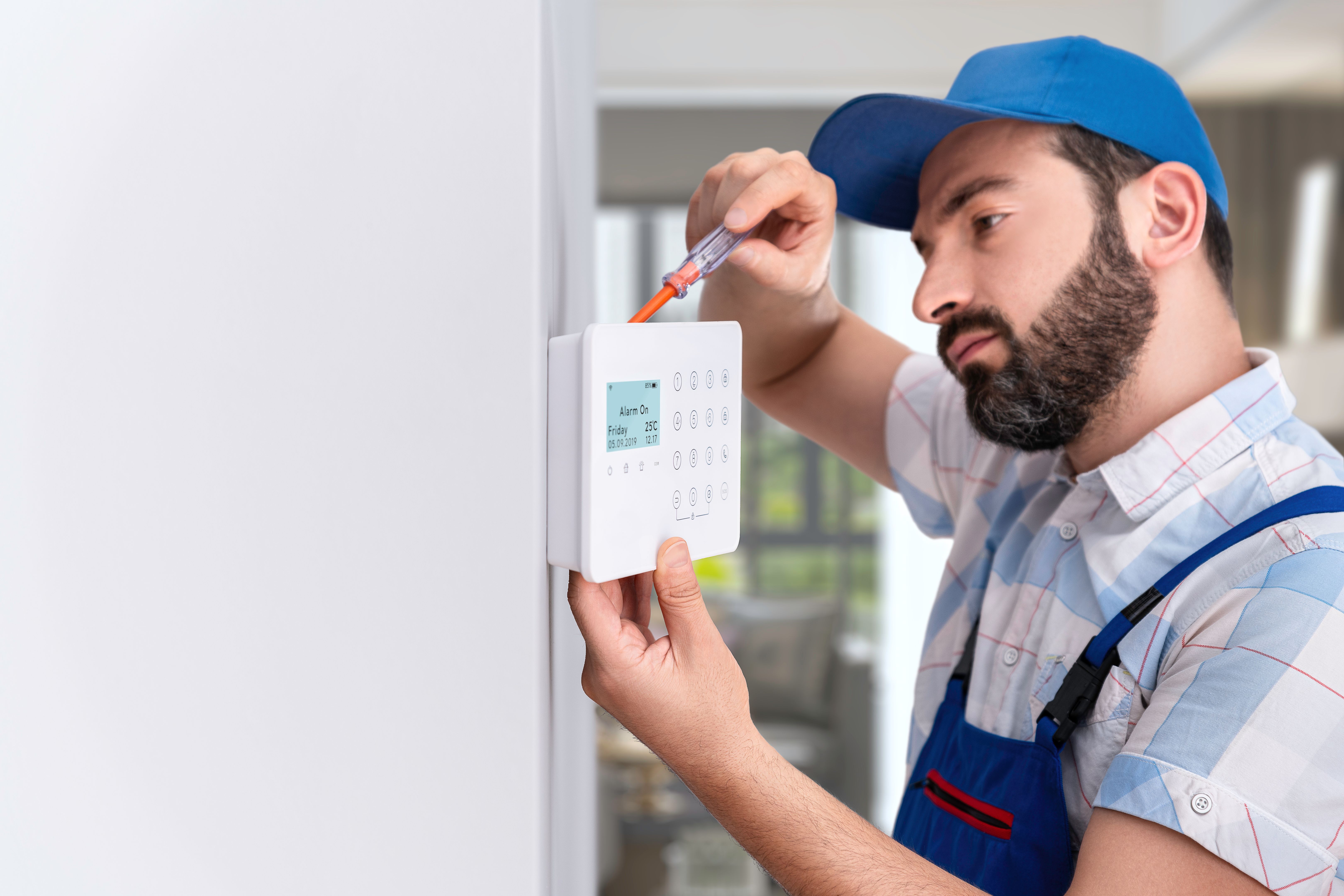 installing alarm system