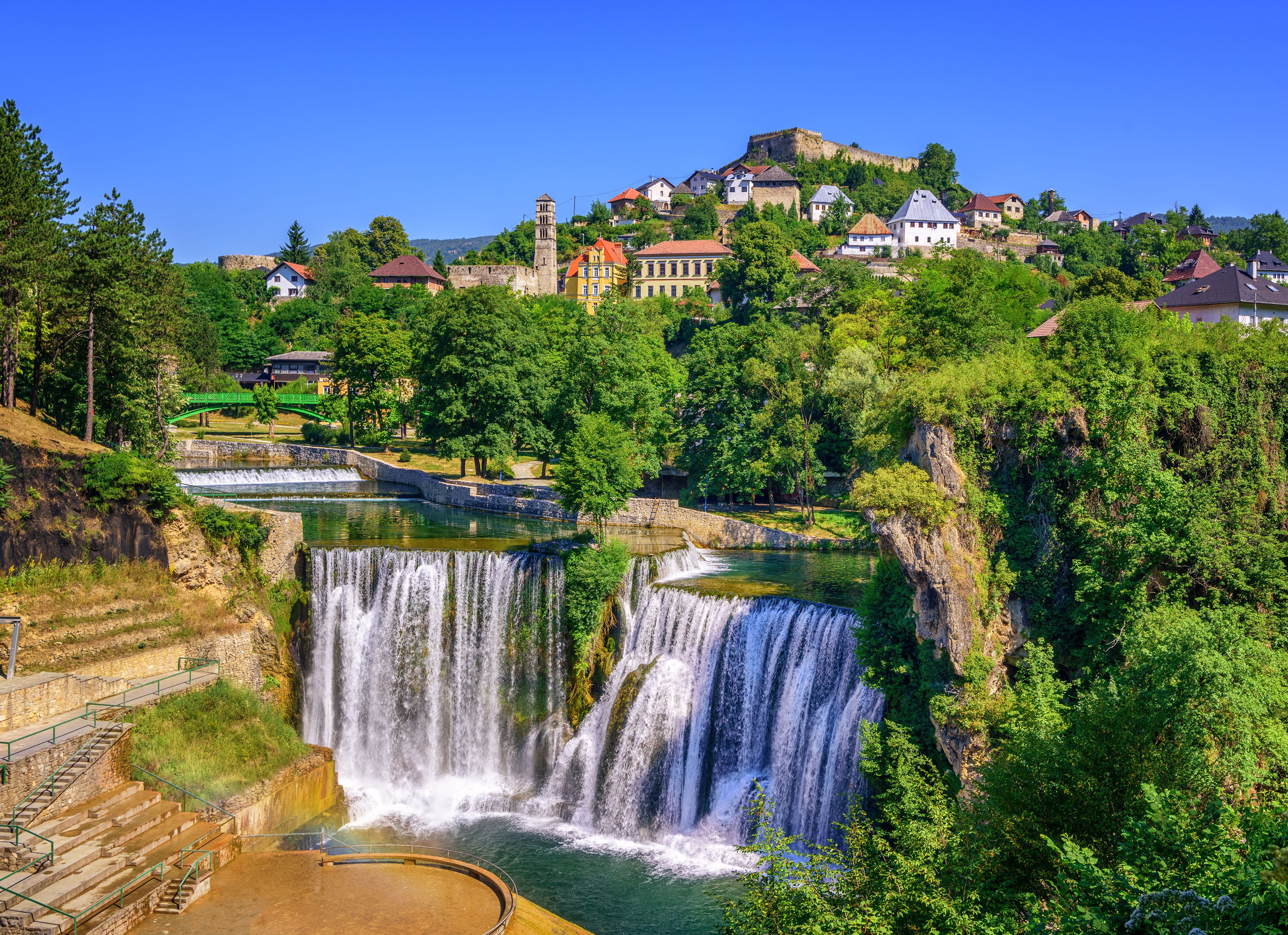 jajce waterfall