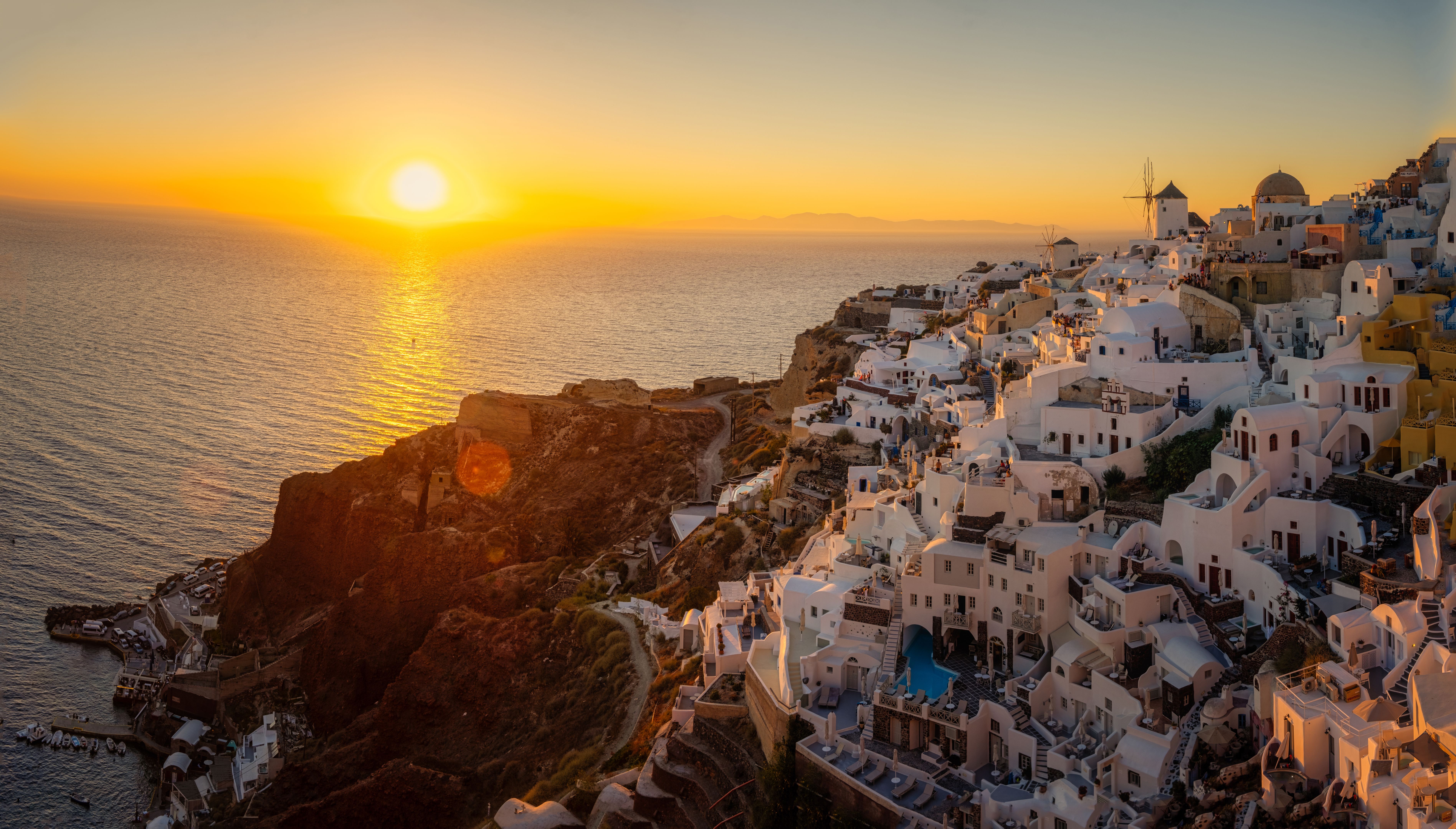 oia sunset