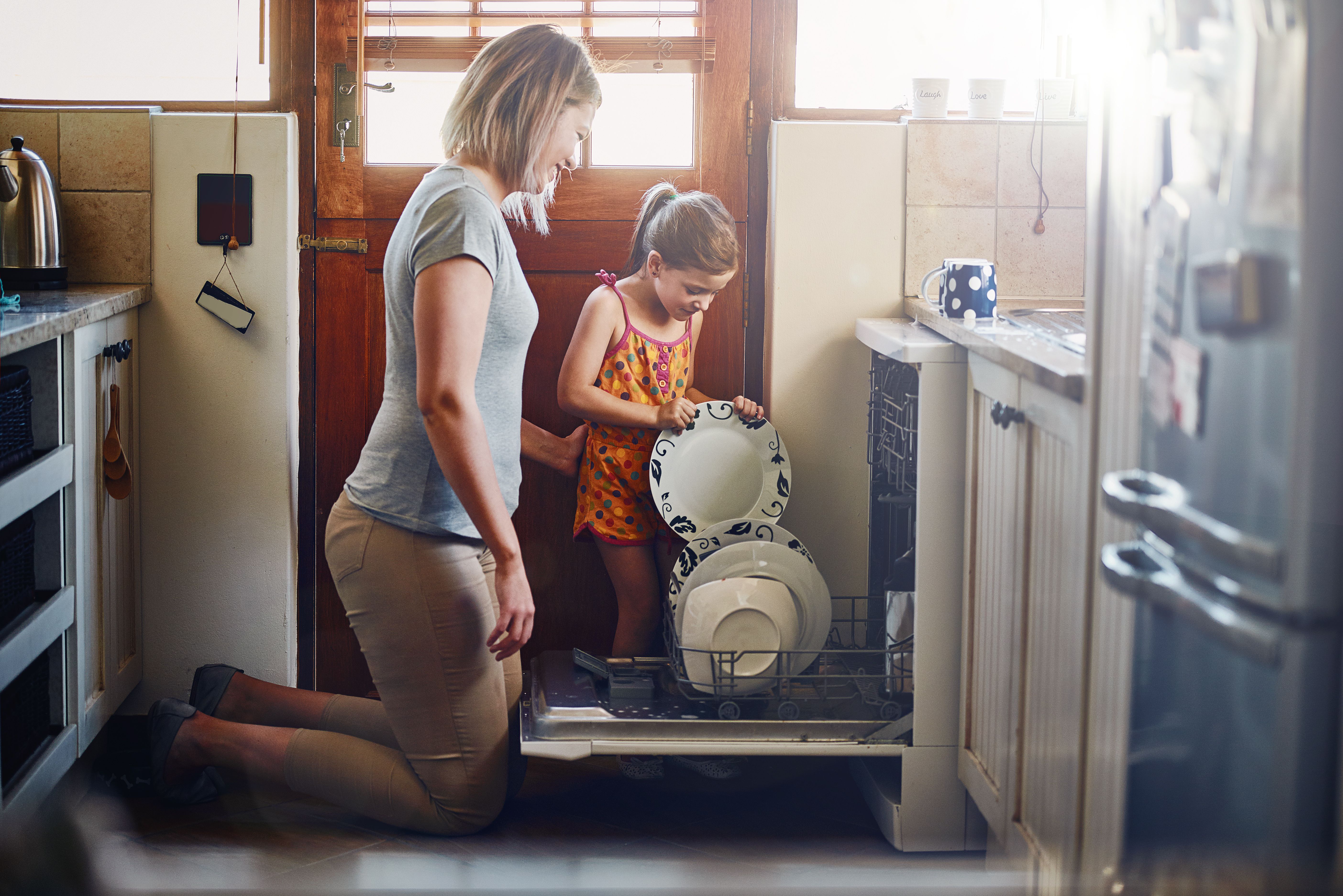 small dishwasher