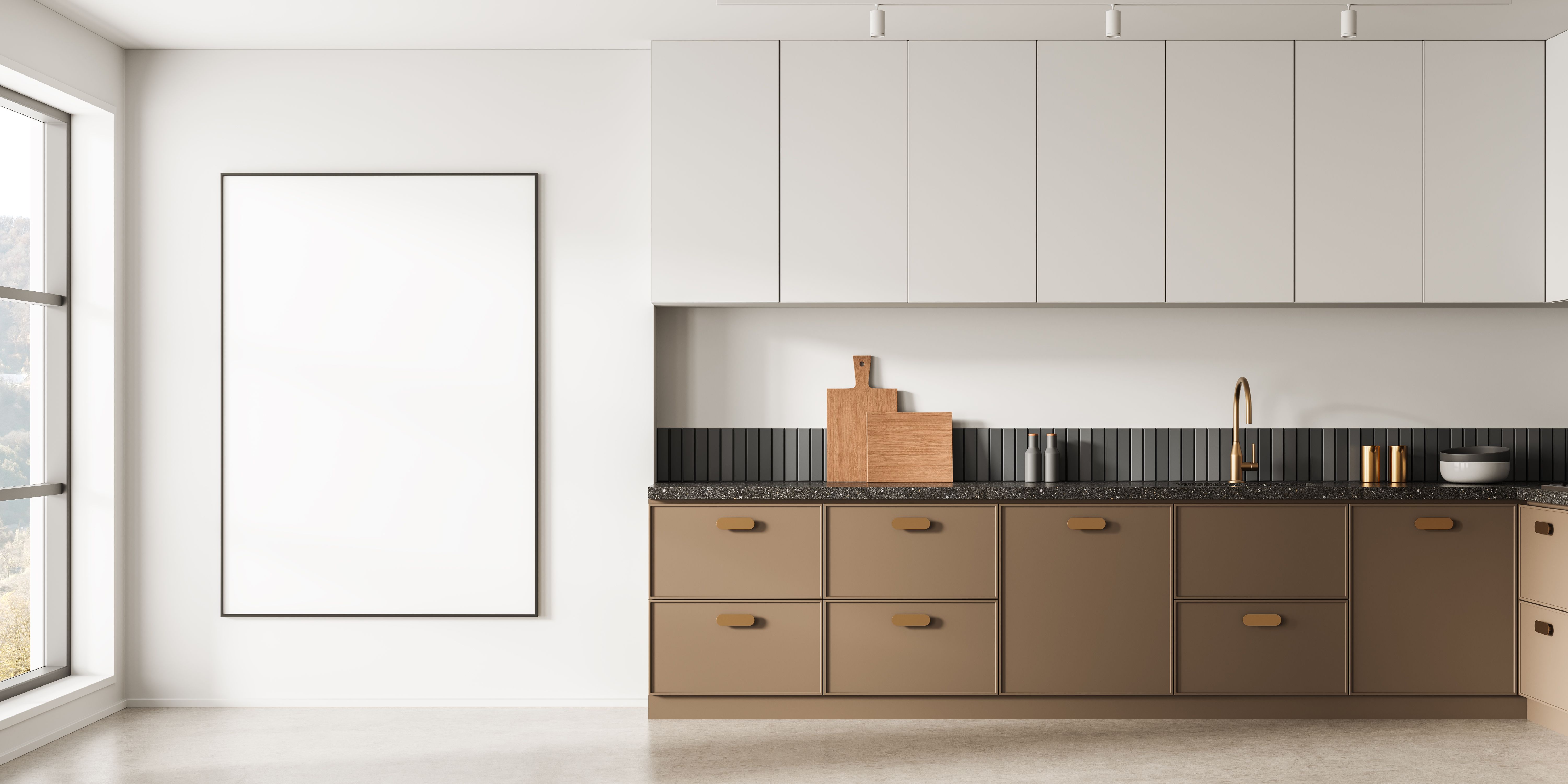 mixed material cabinets