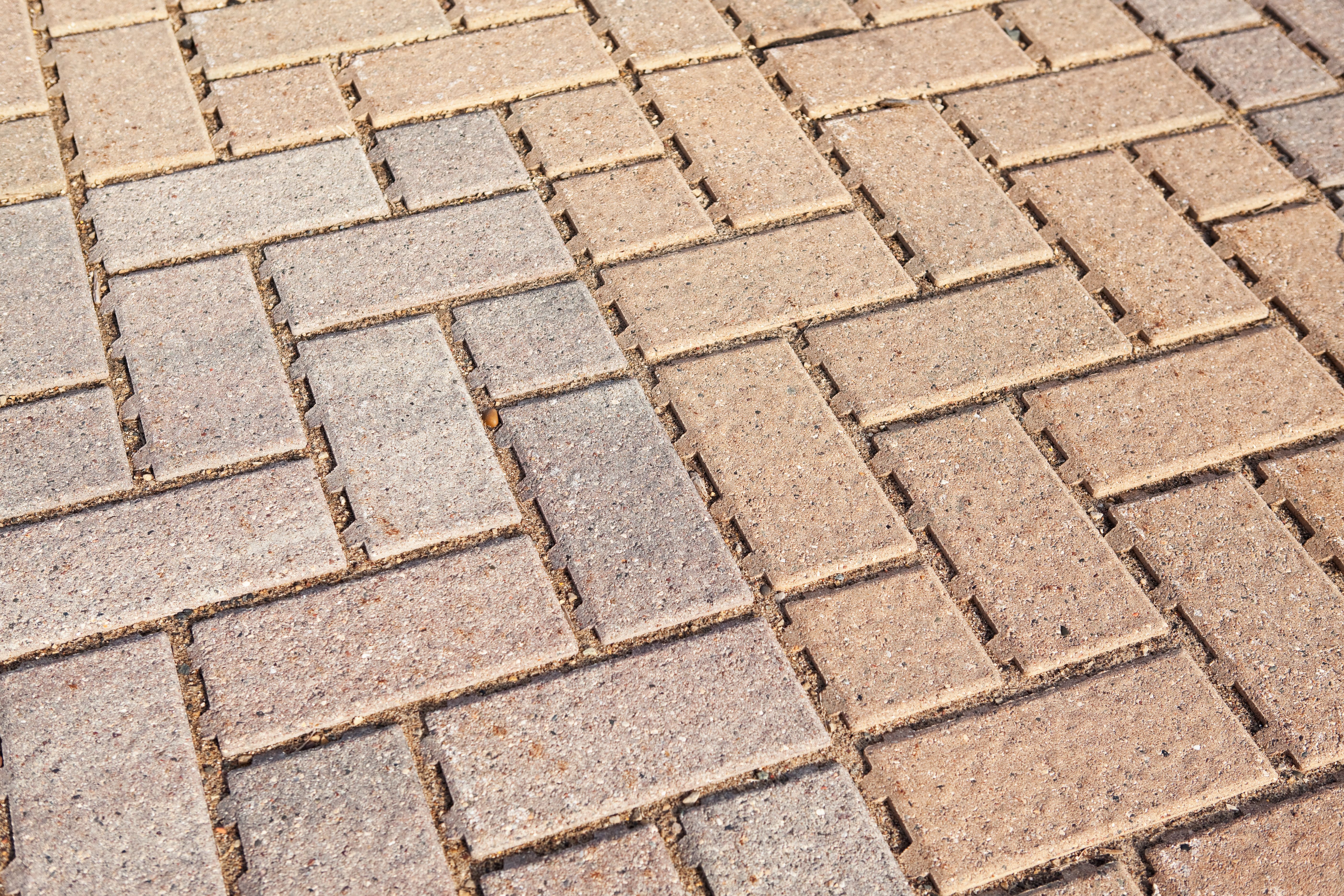 Pervious Paver Sidewalk Section