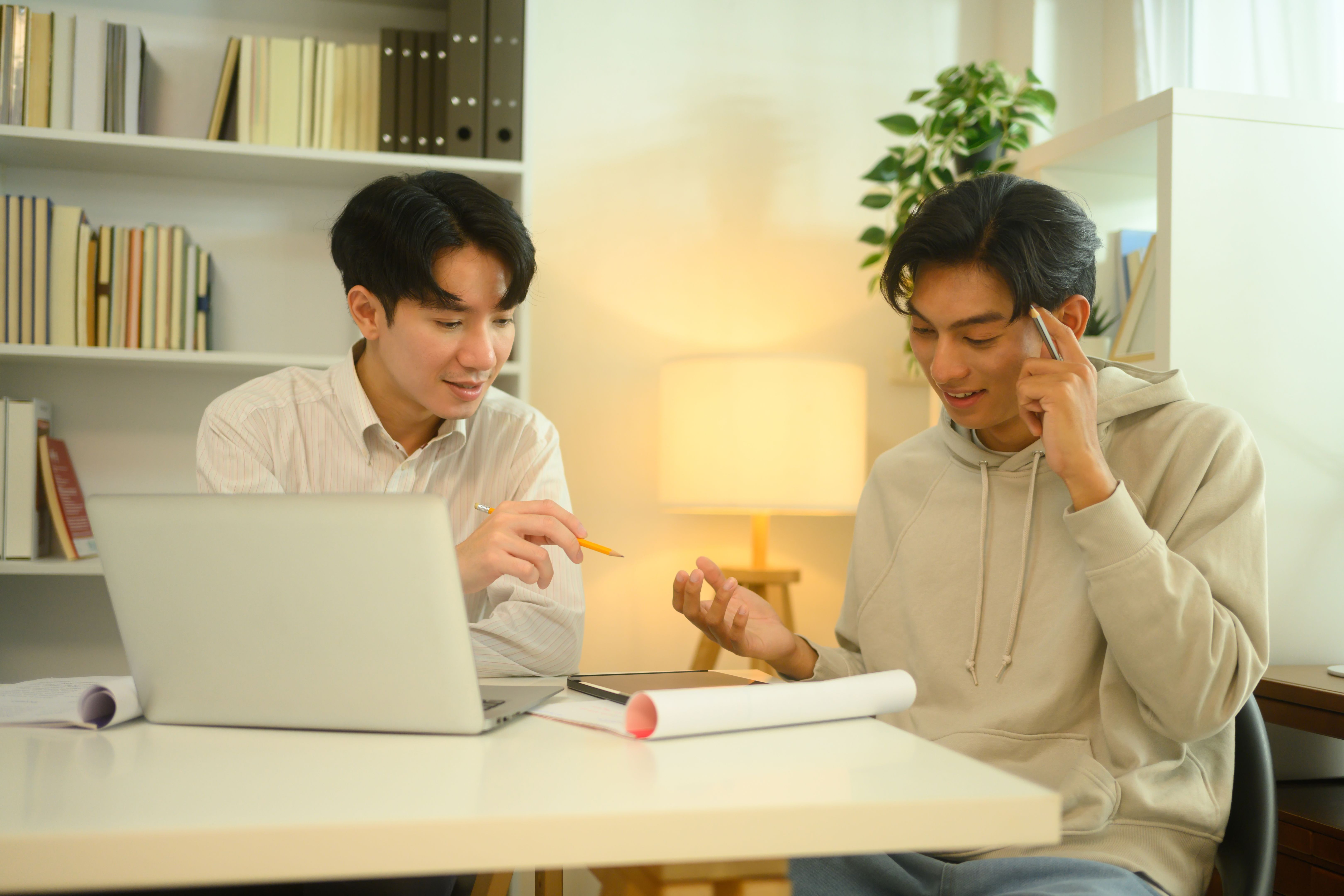 math tutoring session