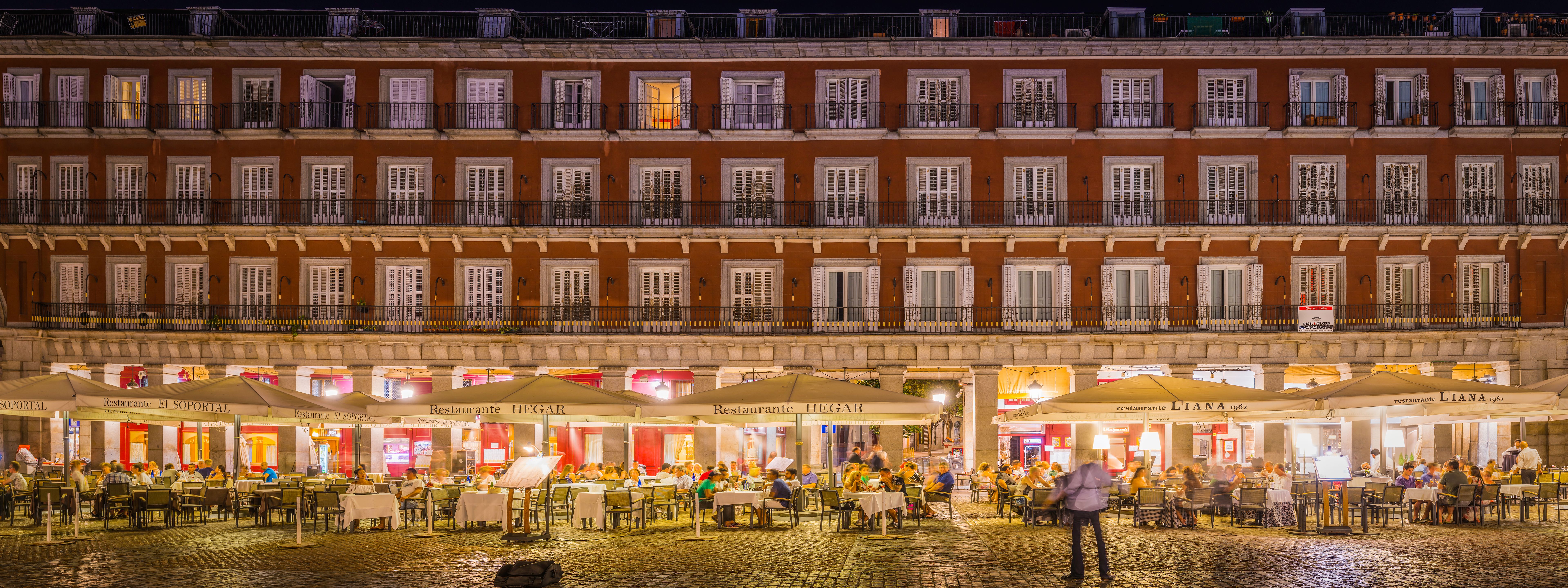 madrid street cafes