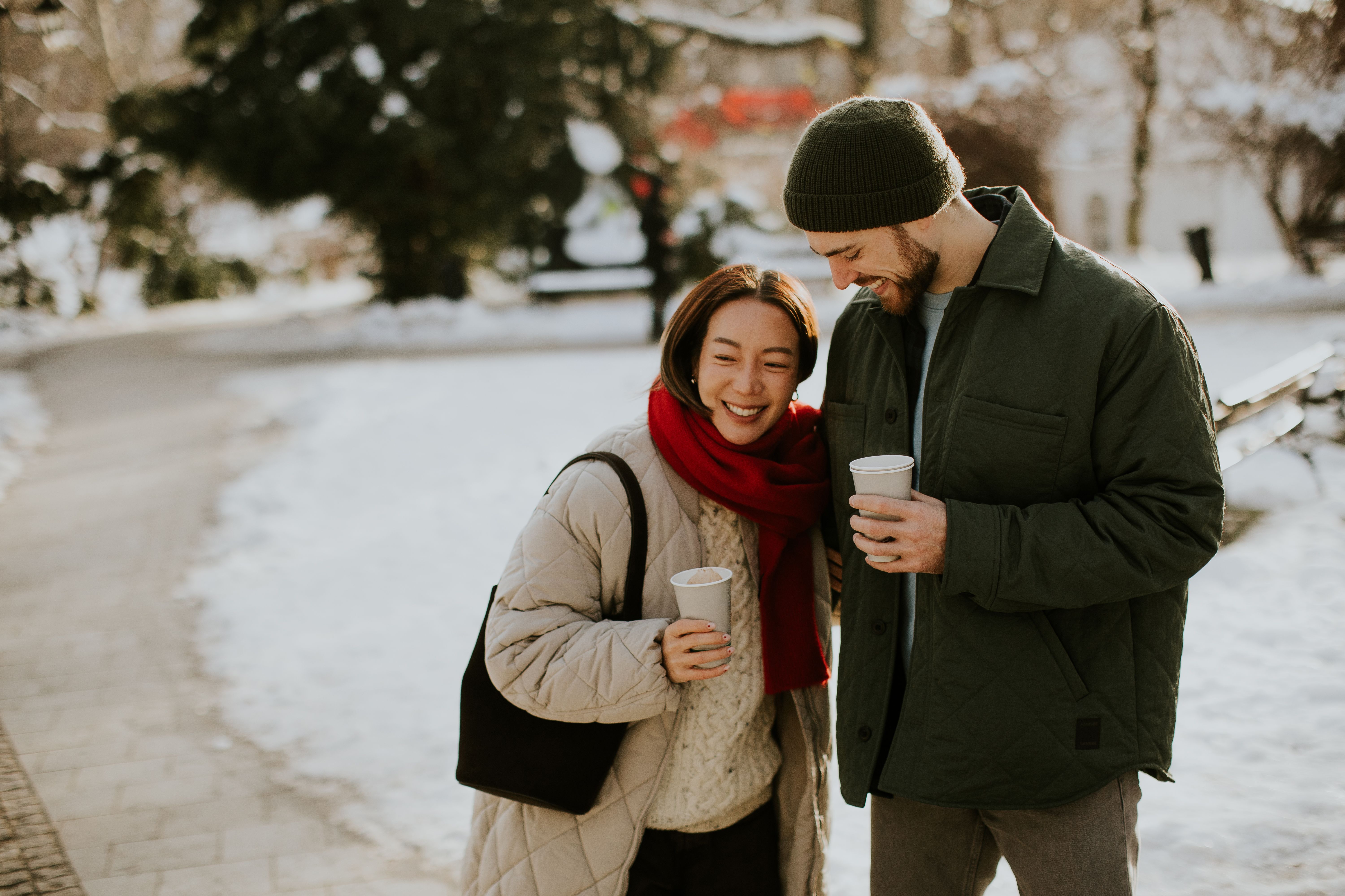 creative winter date
