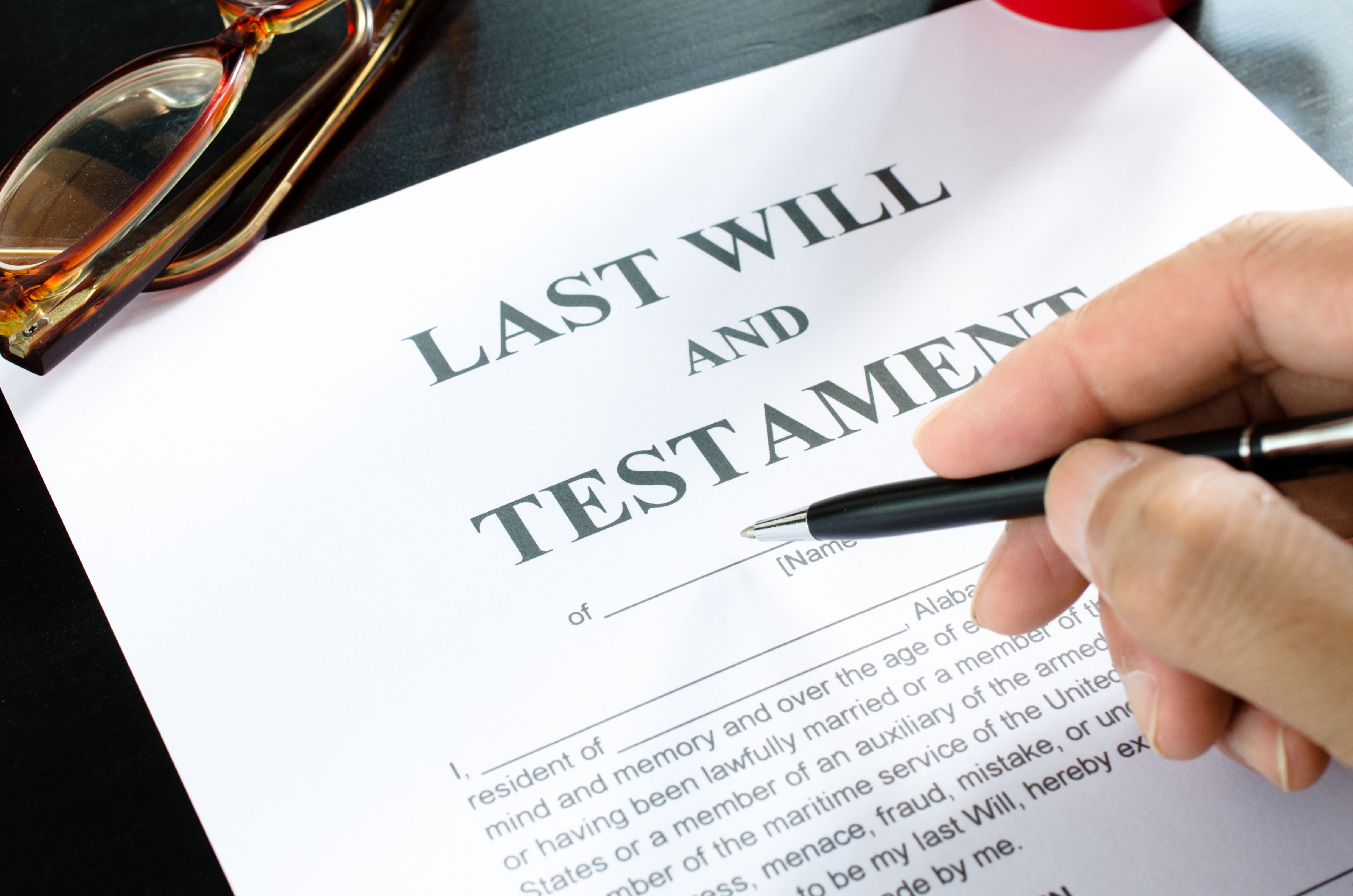 writing a will