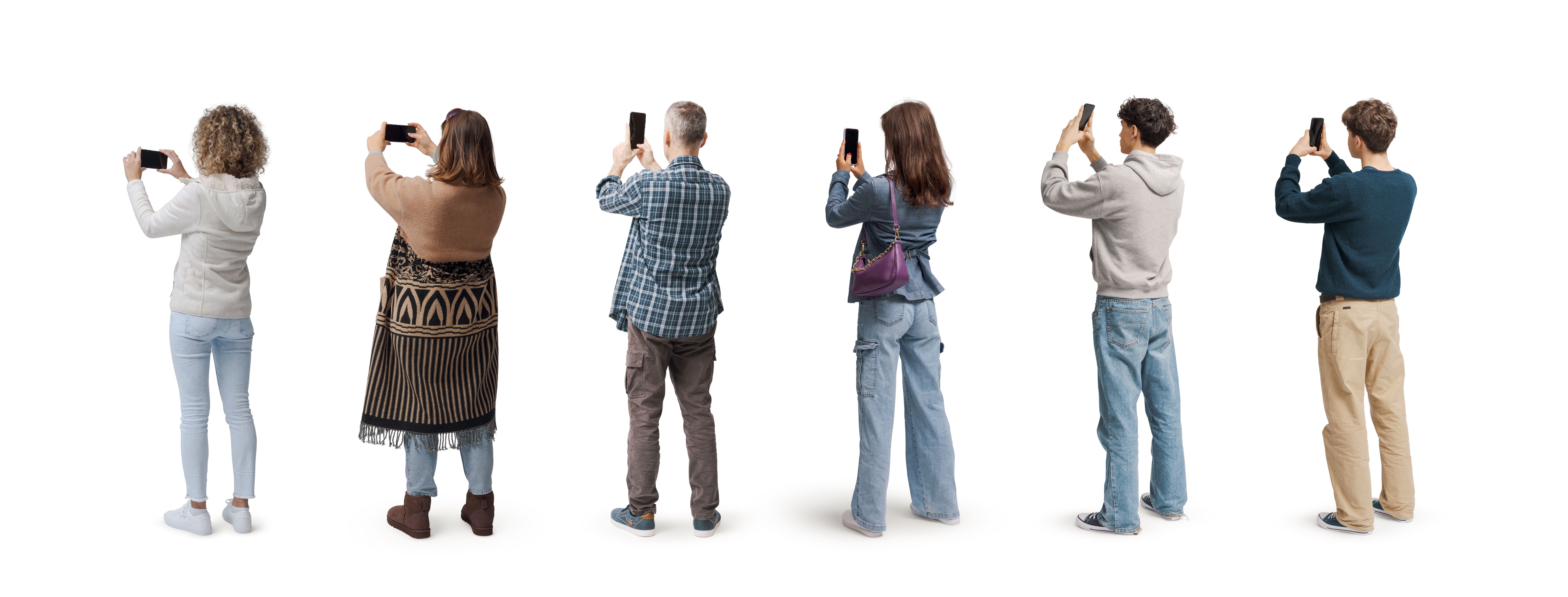 people taking photos