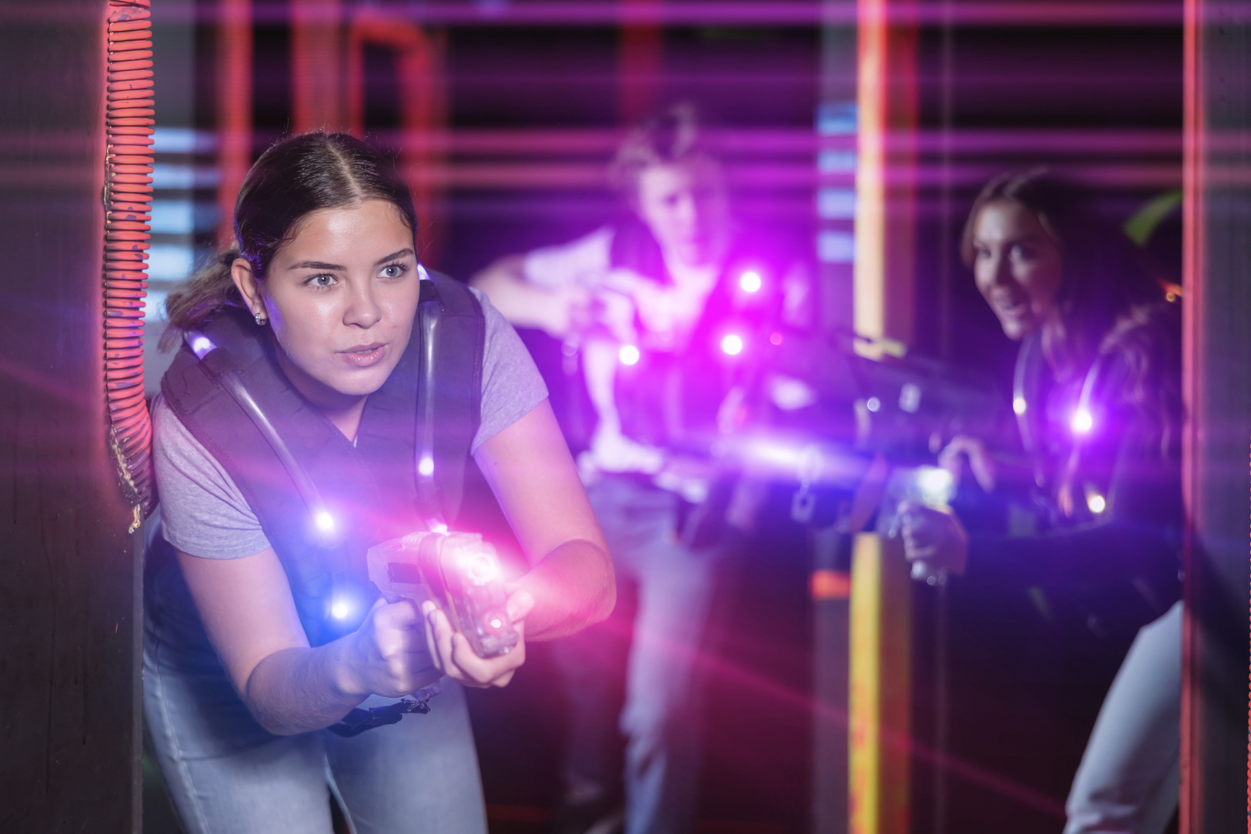 laser tag arena