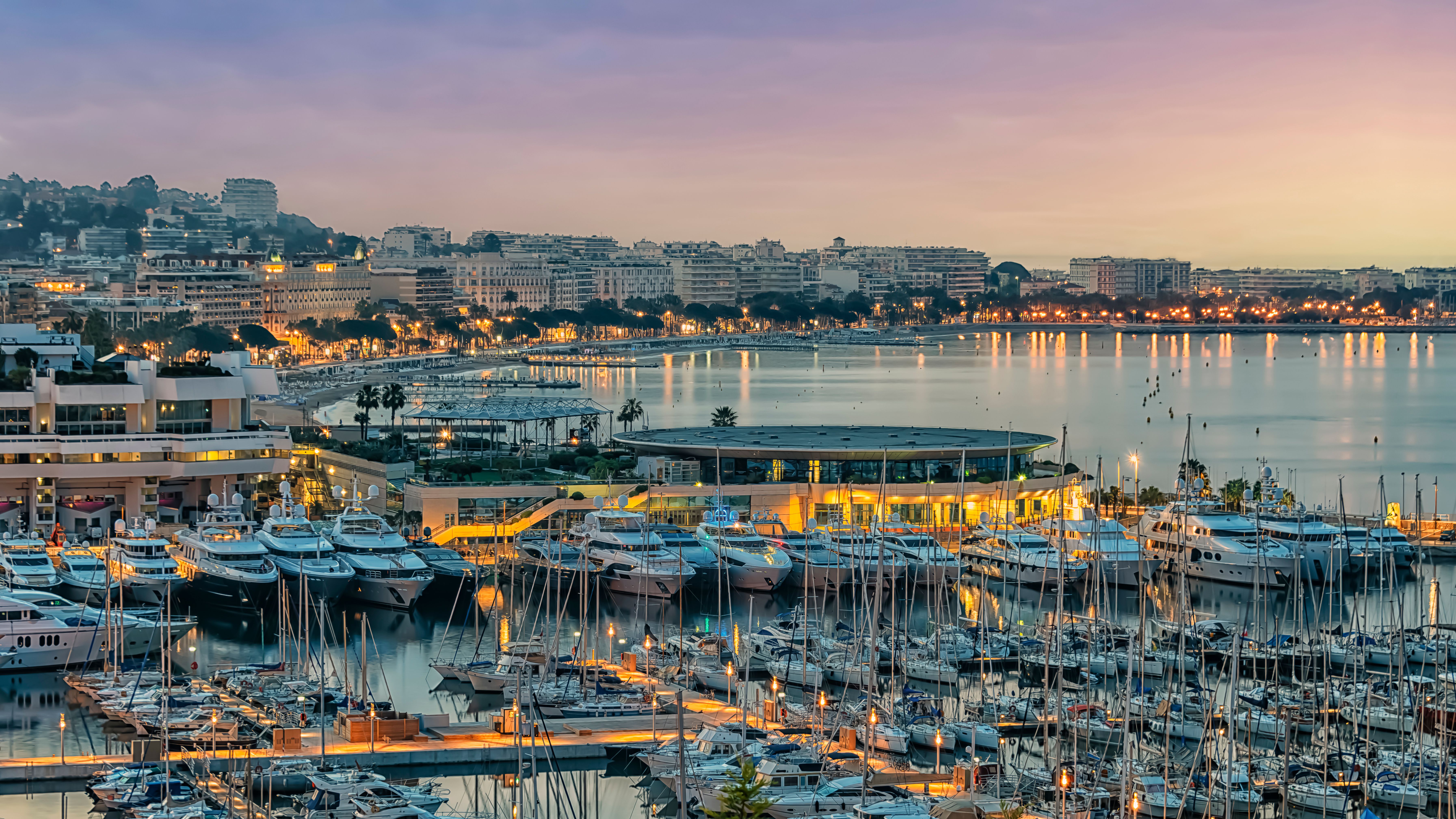Cannes coastline