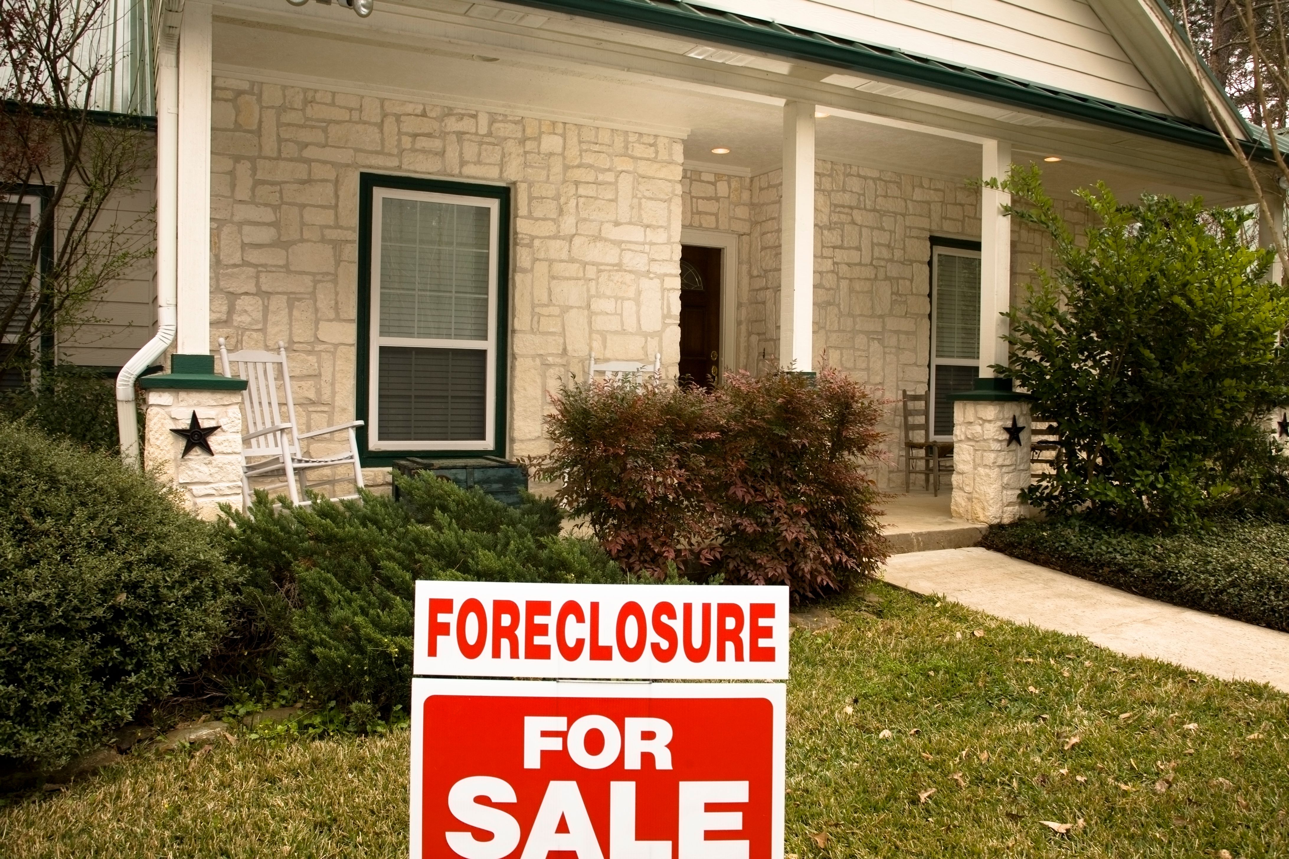 texas home foreclosure