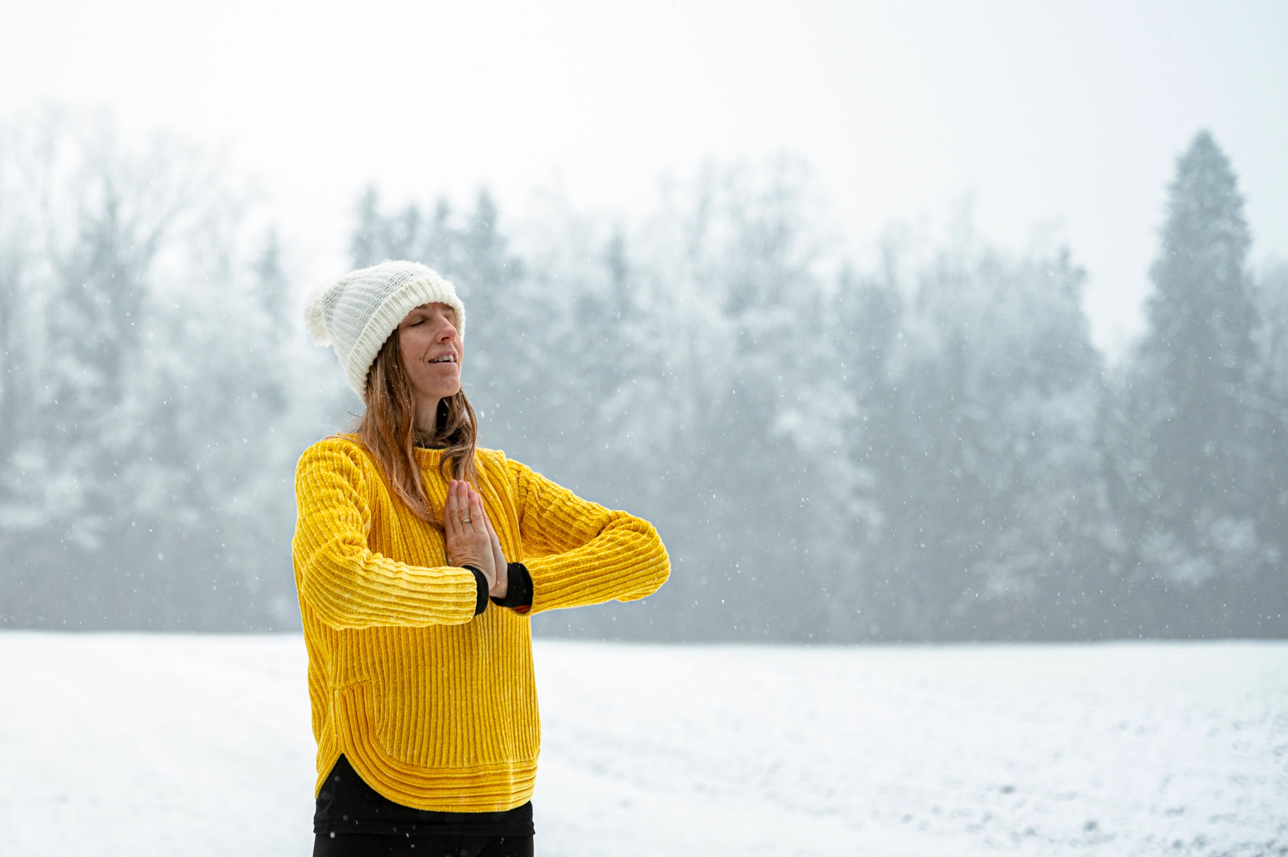 meditation winter