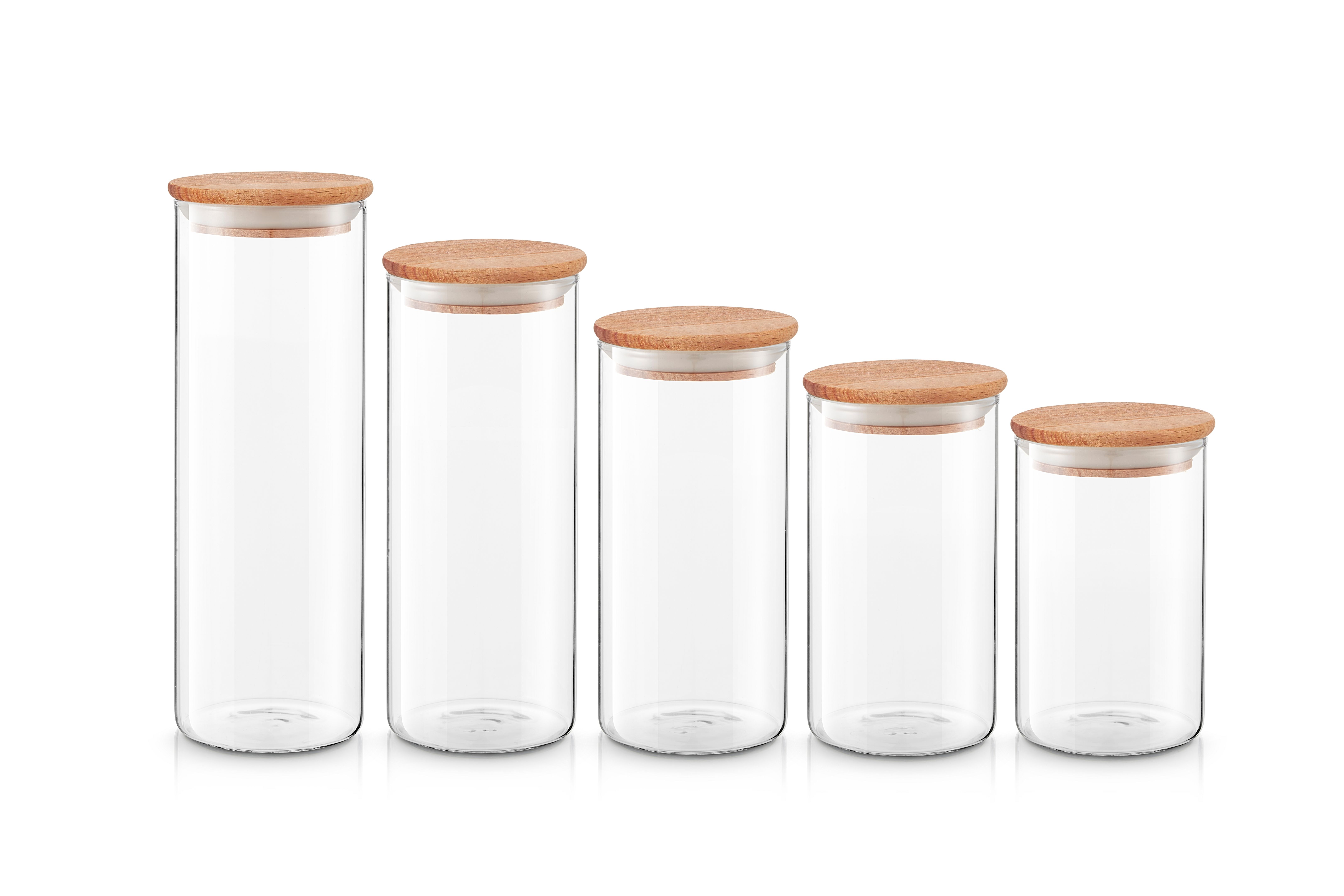 variety of container sizes