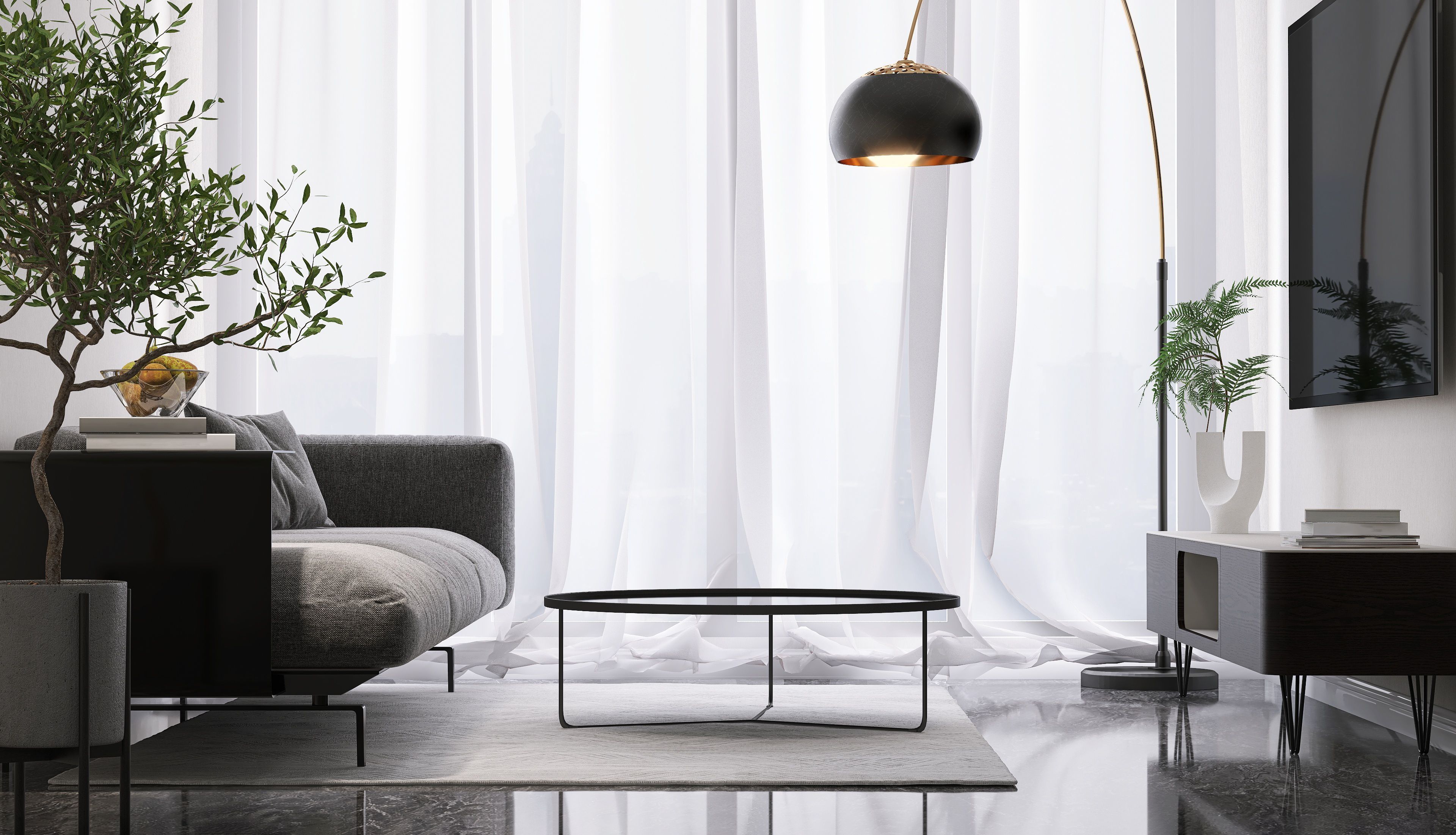 modern home curtains