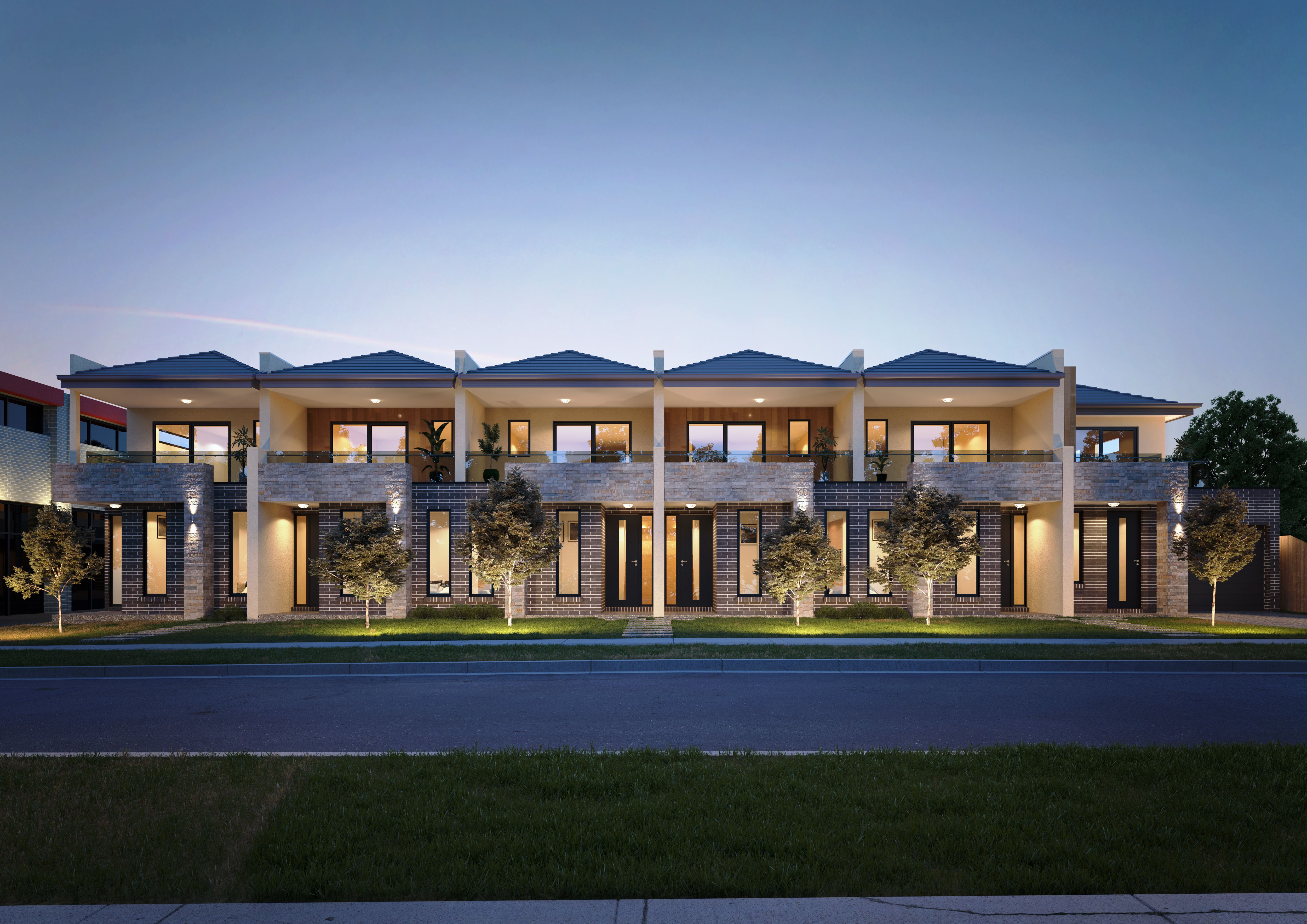 multi-family building