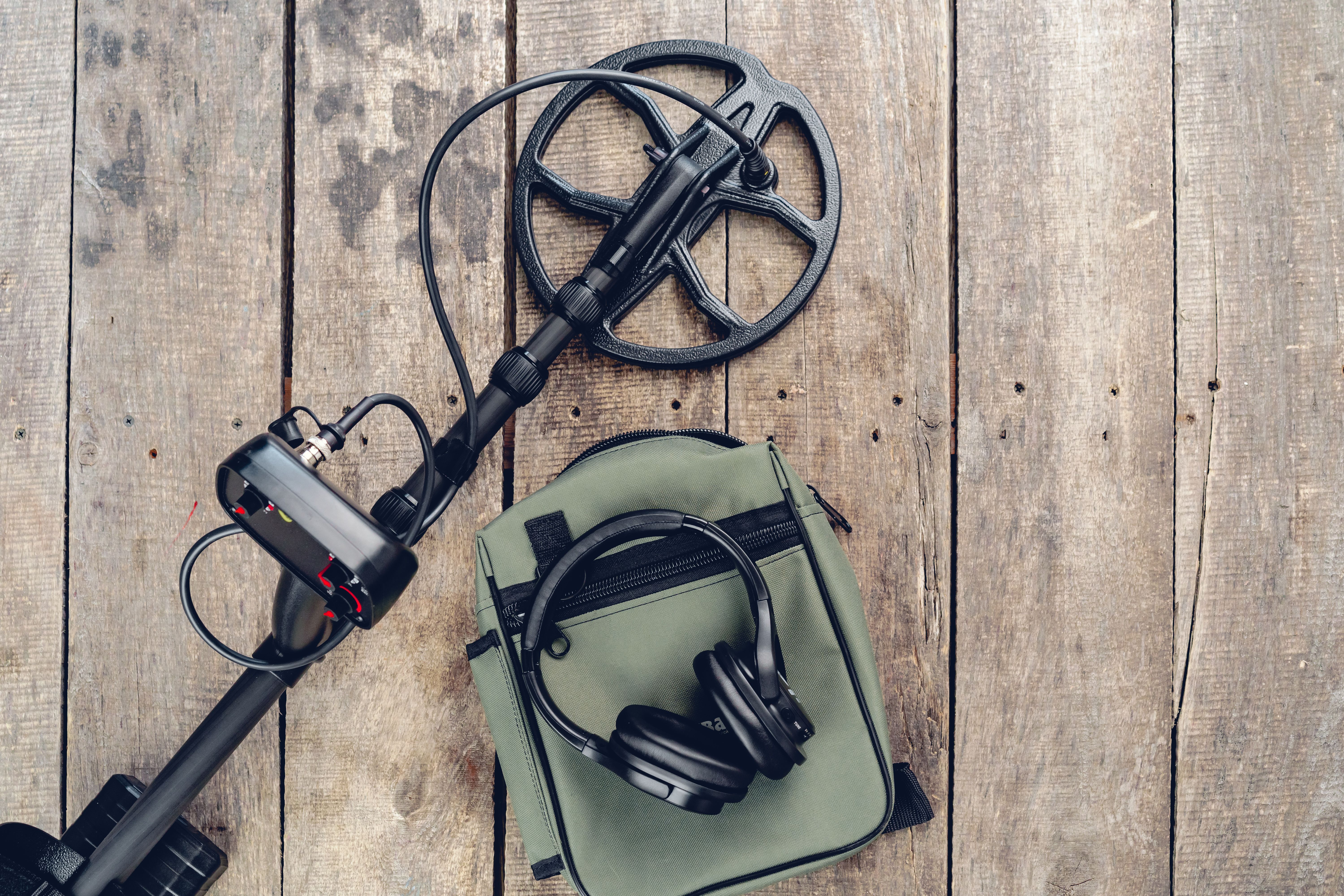 metal detector carrying bag