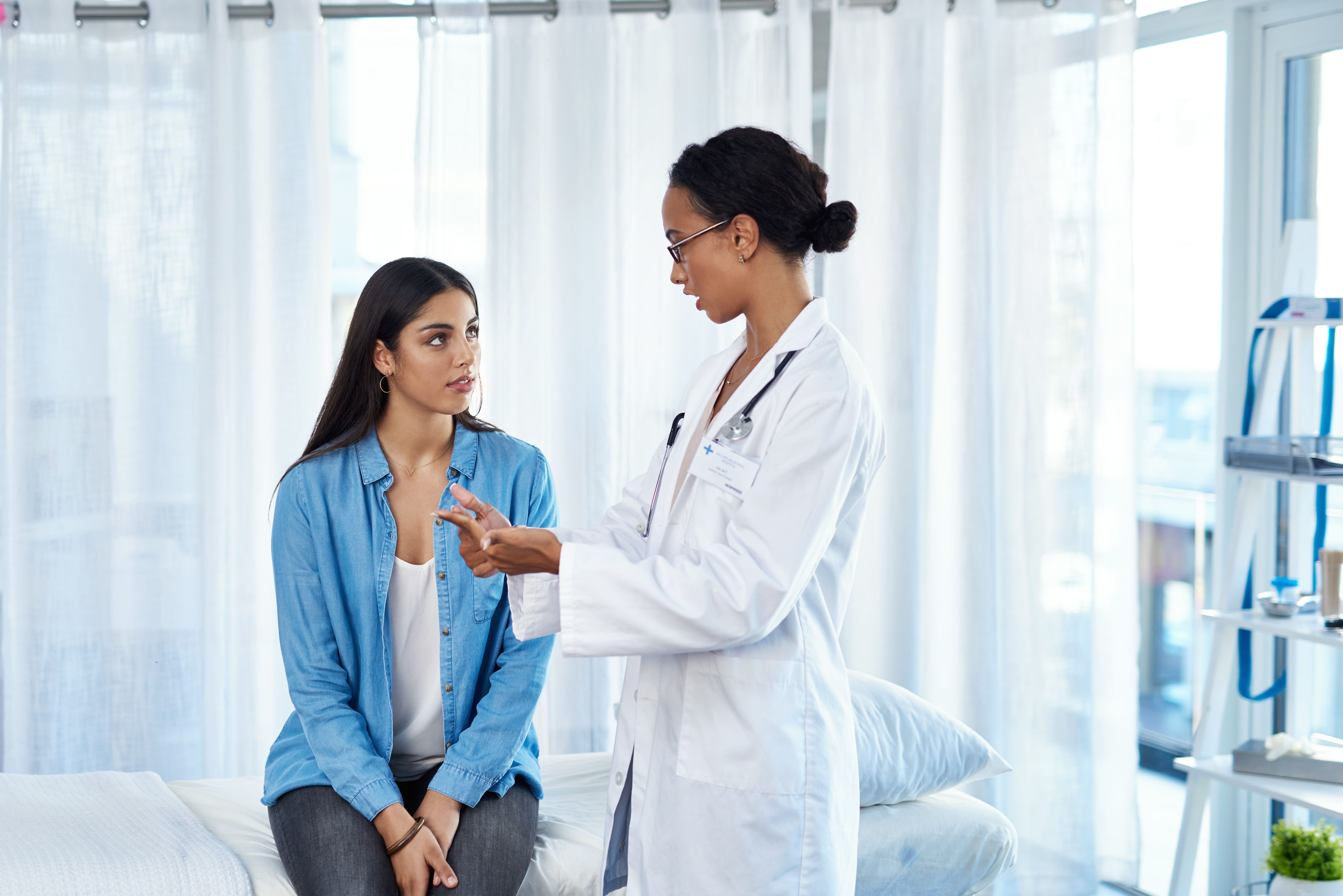 woman doctor consultation